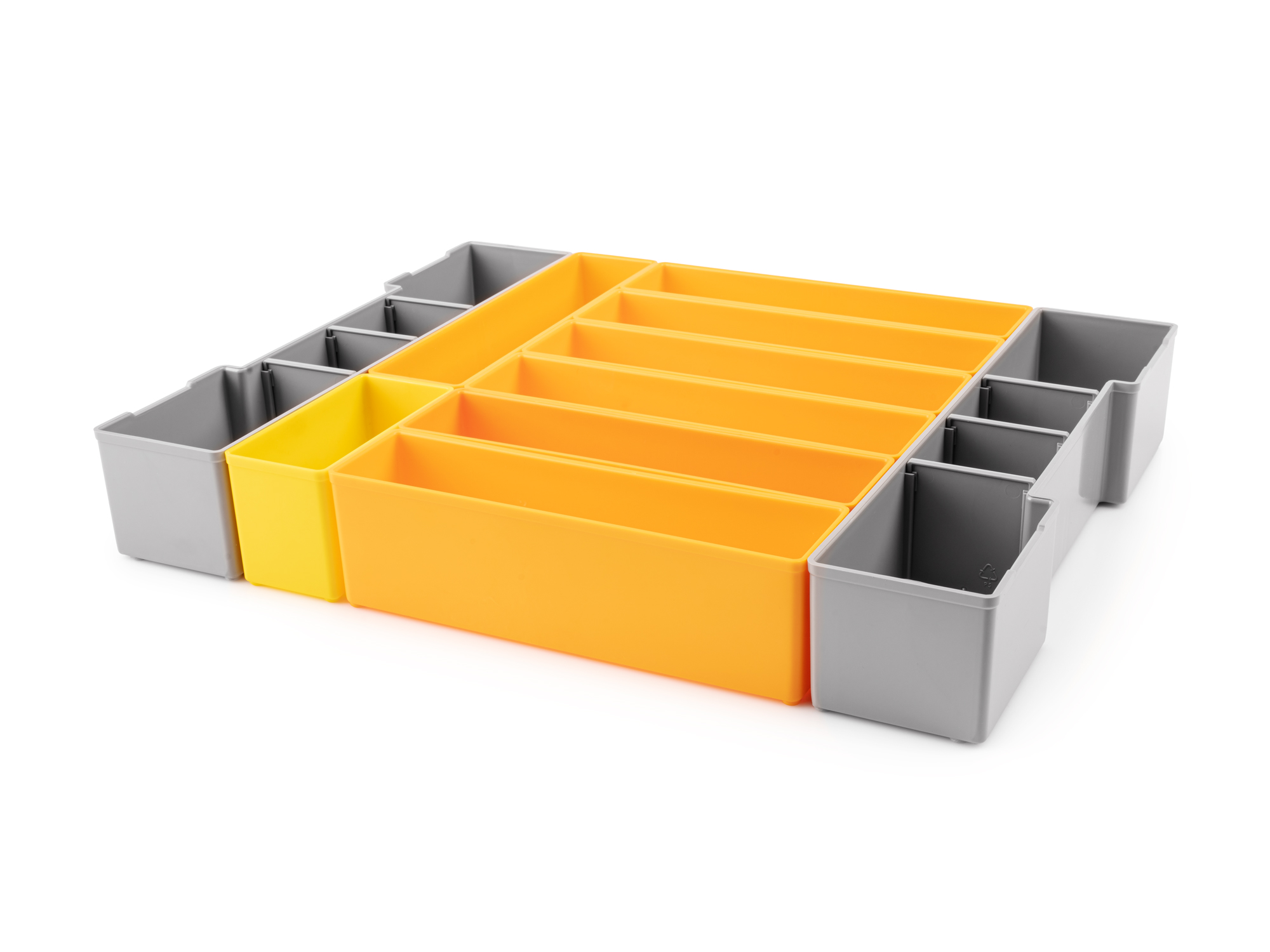 Organizer Bin Set for Shallow Stacking Tool Box (10-Piece