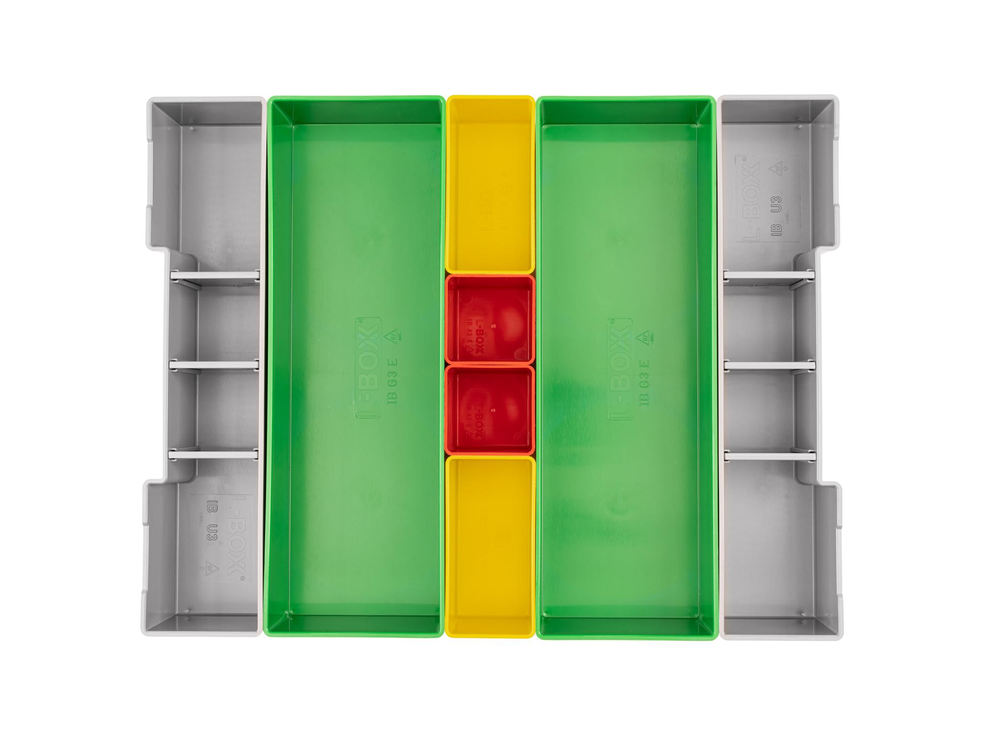 Top view of Tekton stacking organization system set. Item #OLM95021