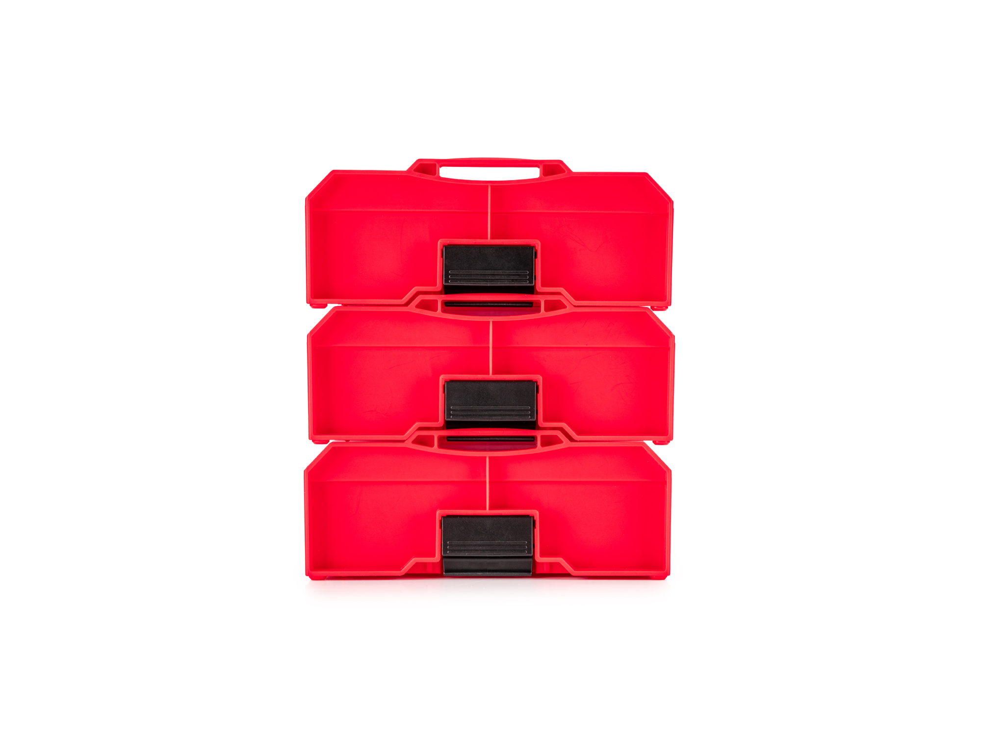 Red Mini Stacking Tool Box Set, 3-Piece | TEKTON