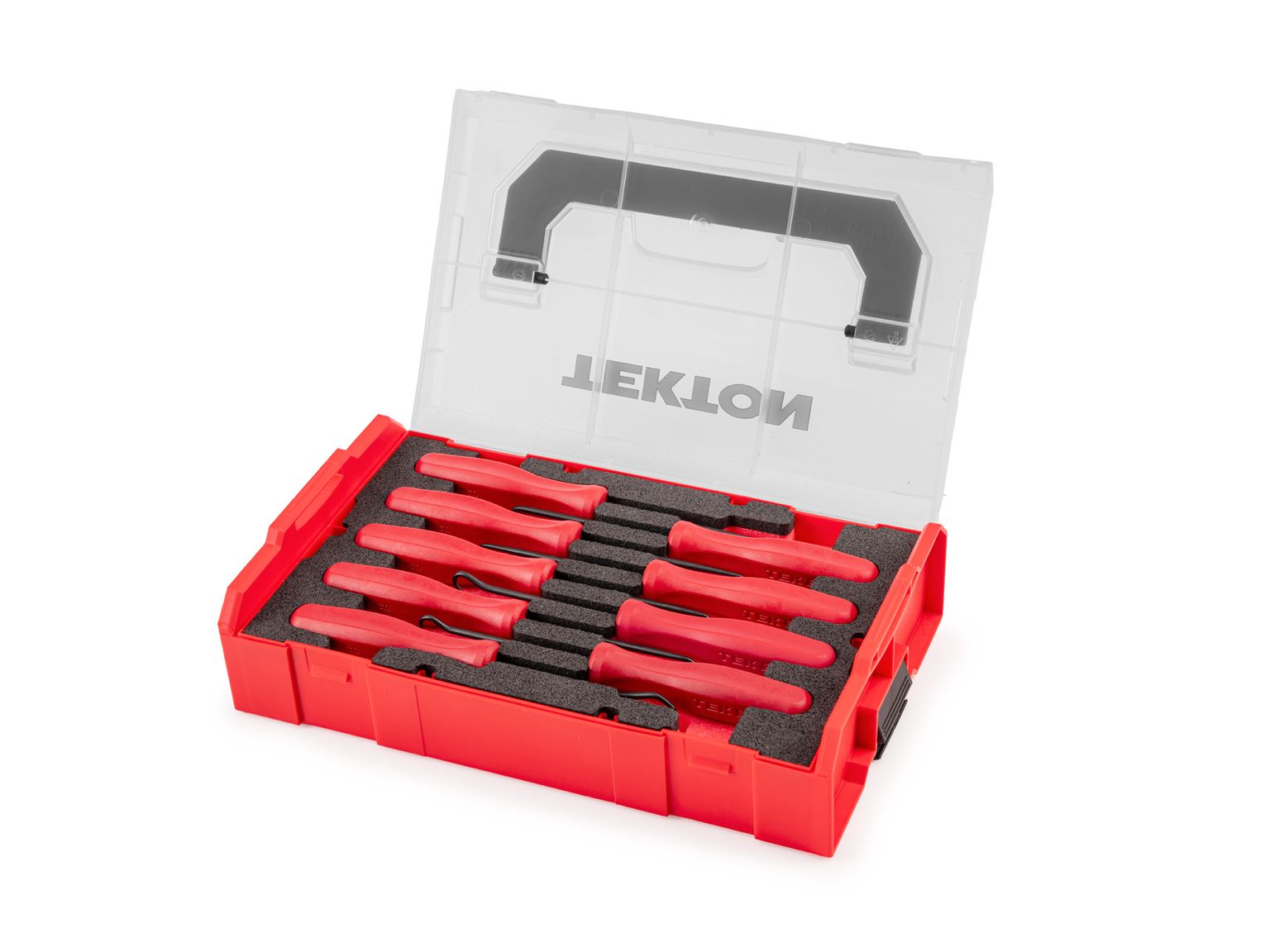 TEKTON Pointed Pick and Hook Set with Mini Stacking Tool Box (9-Piece)