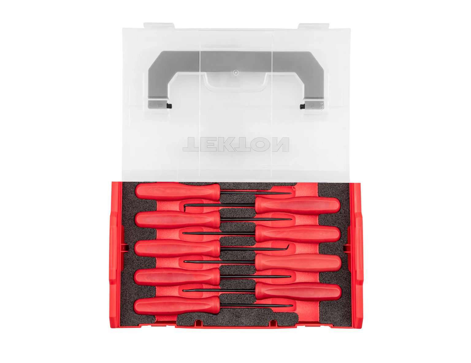 TEKTON Pointed Pick and Hook Set with Mini Stacking Tool Box (9-Piece)