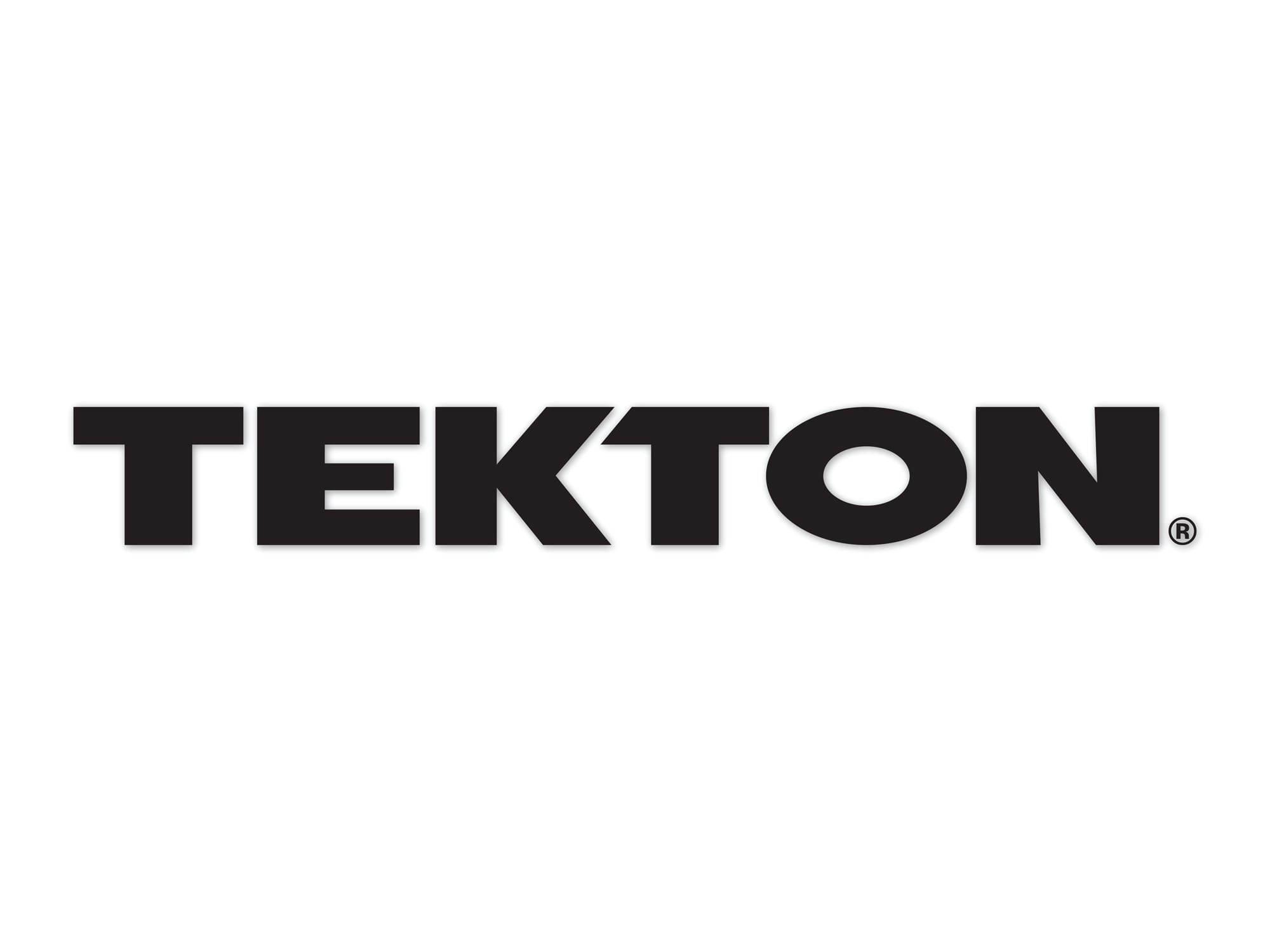 Tekton Decal, Black (20 x 2-1/2 in.)