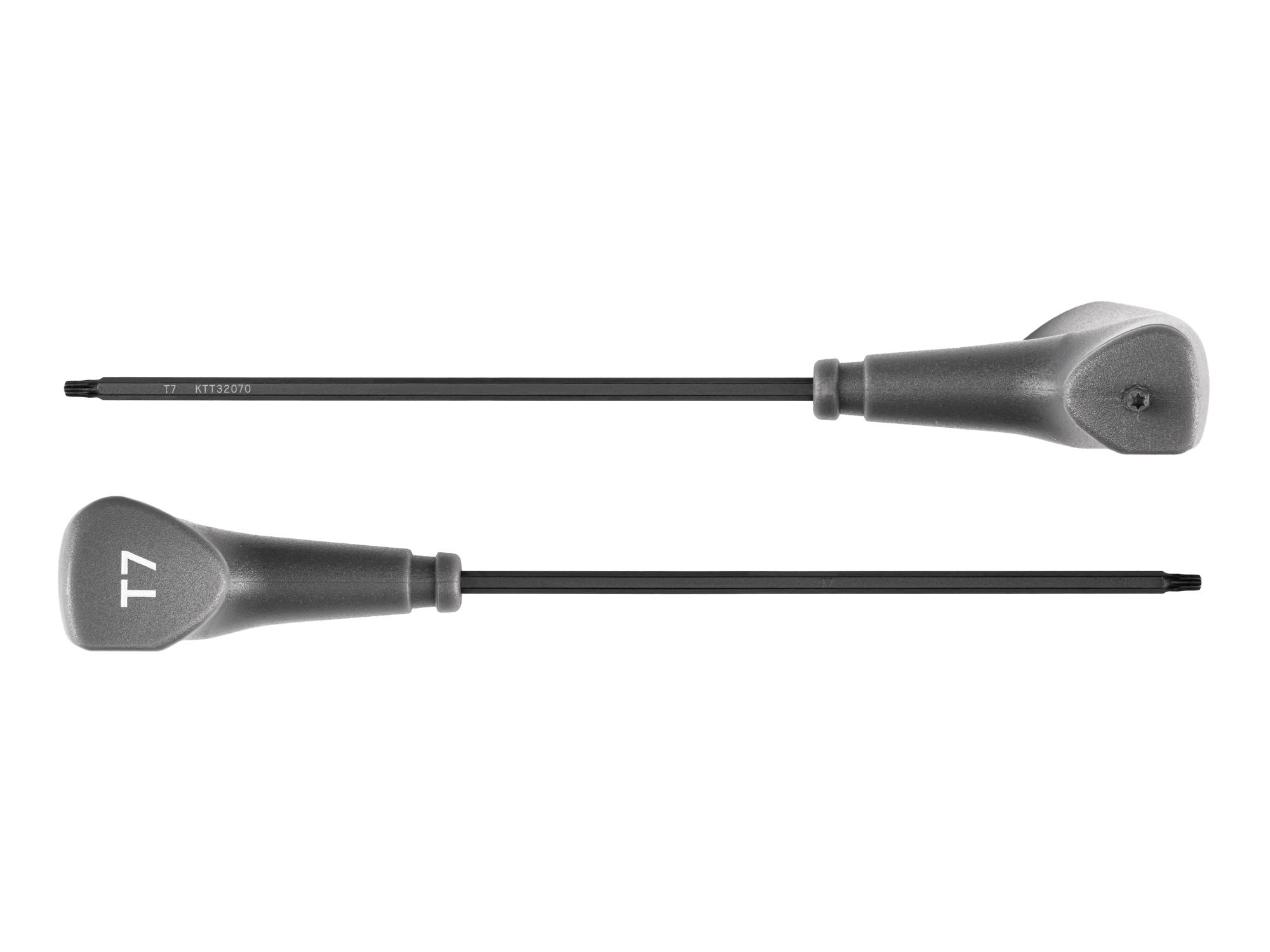 Side view of Tekton t-handle key. Item #KTT32070