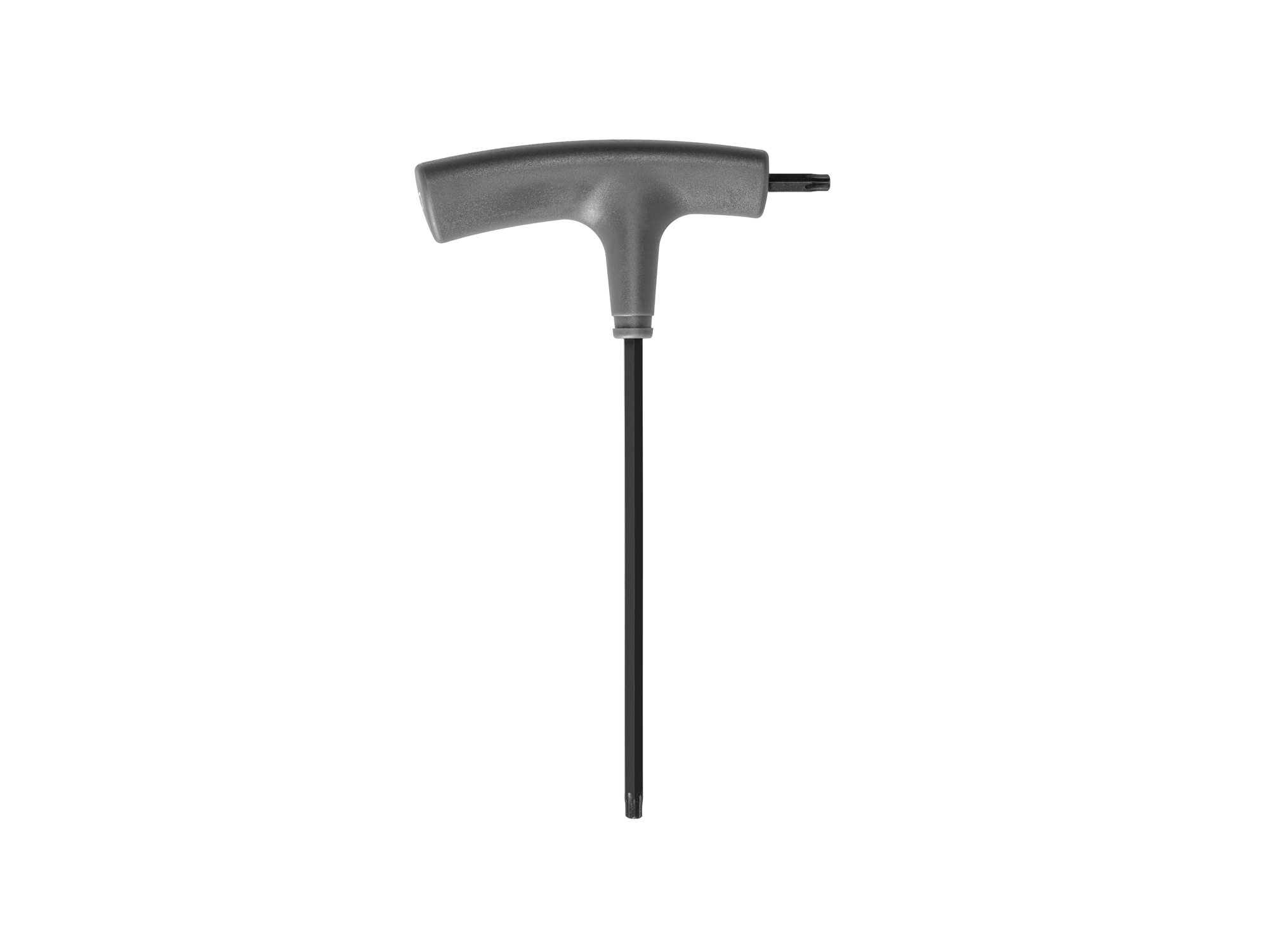 Two tips including a short side-drive for breaking loose fasteners. Exact, tight fit with fasteners. Large comfortable molded handle. K32270.