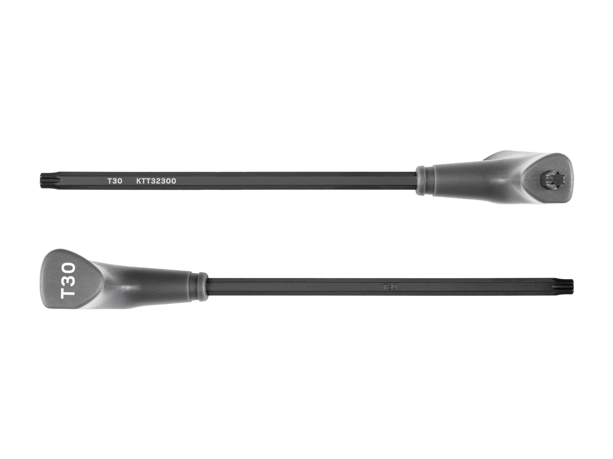 Side view of Tekton t-handle key. Item #KTT32300