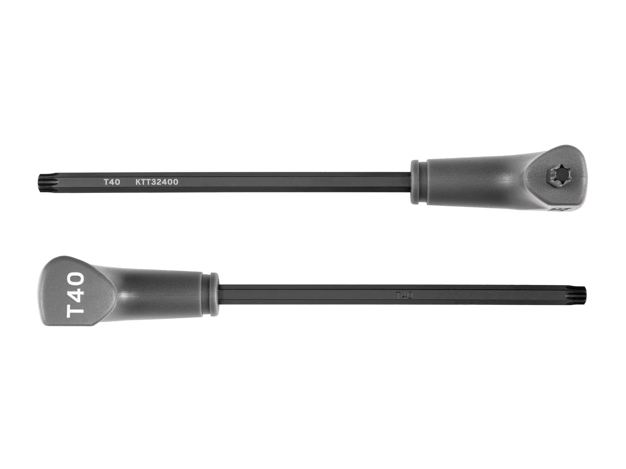 Side view of Tekton t-handle key. Item #KTT32400