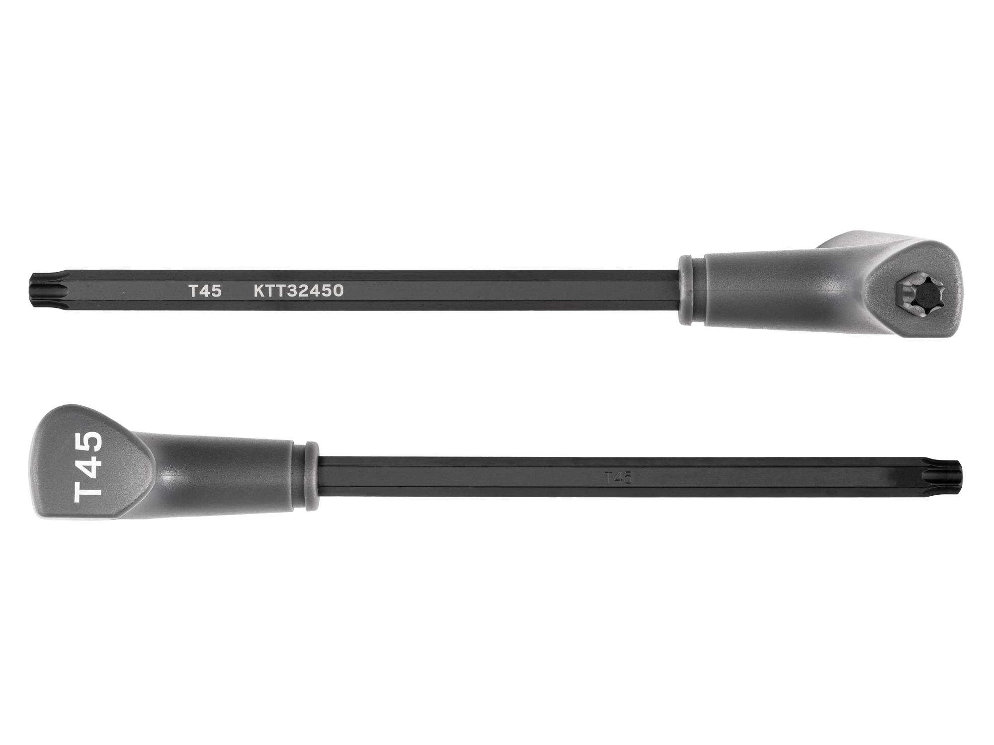 Side view of Tekton t-handle key. Item #KTT32450