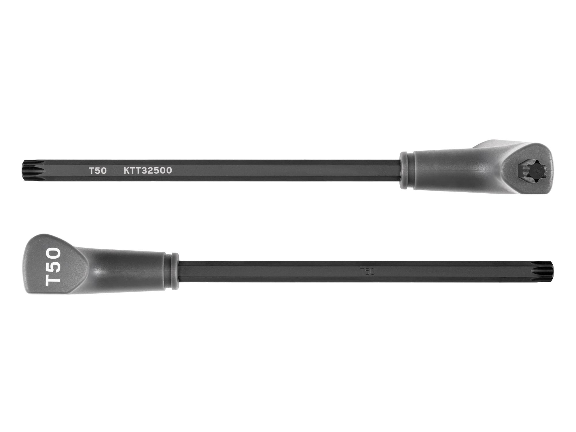 Side view of Tekton t-handle key. Item #KTT32500