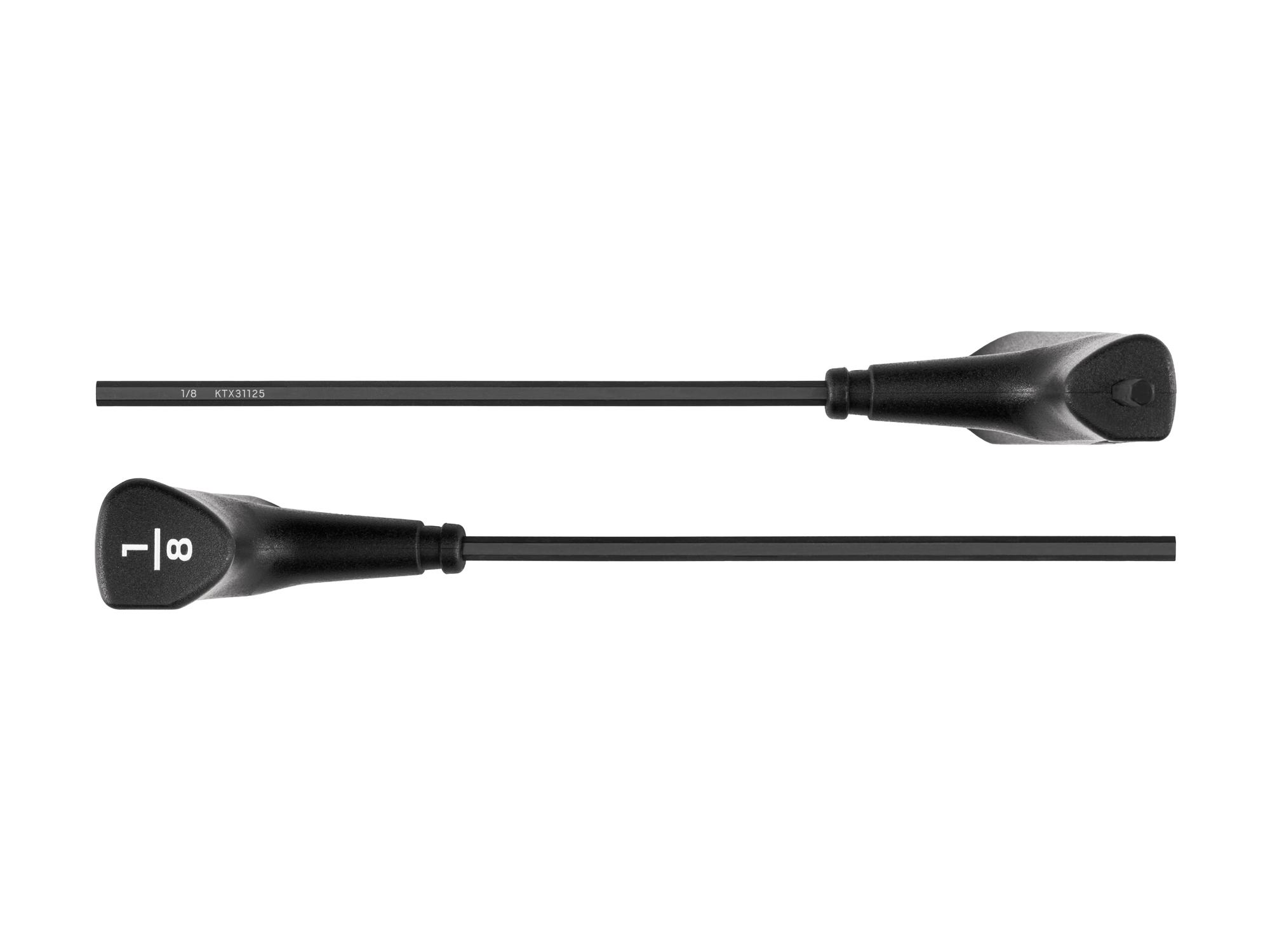 Side view of Tekton t-handle key. Item #KTX31125