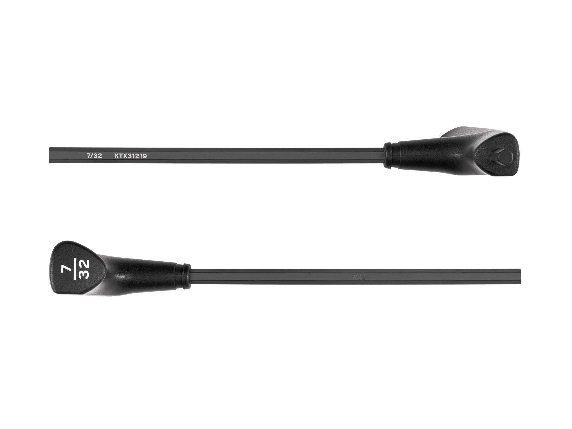 Side view of Tekton t-handle key. Item #KTX31219