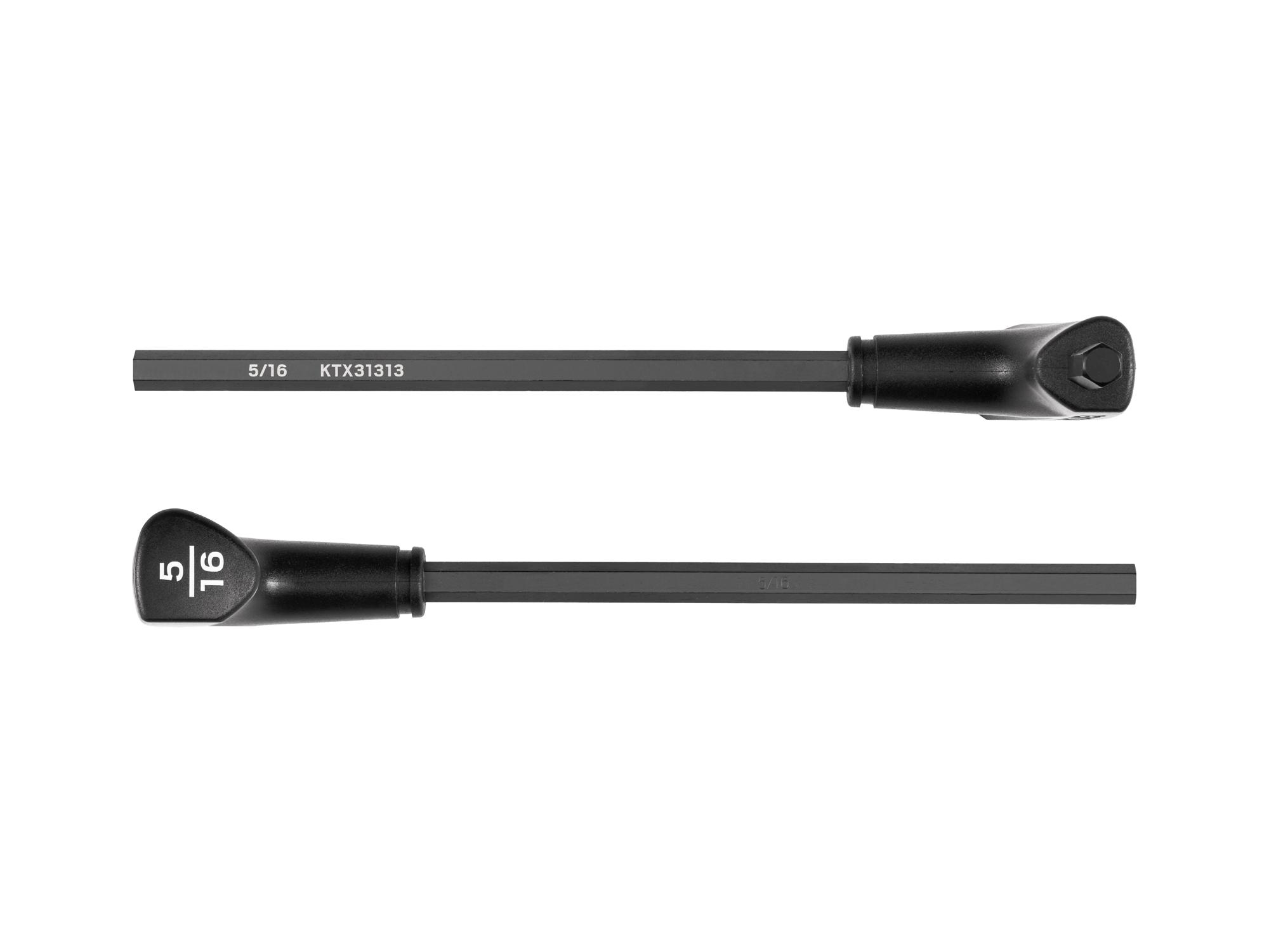 Side view of Tekton t-handle key. Item #KTX31313