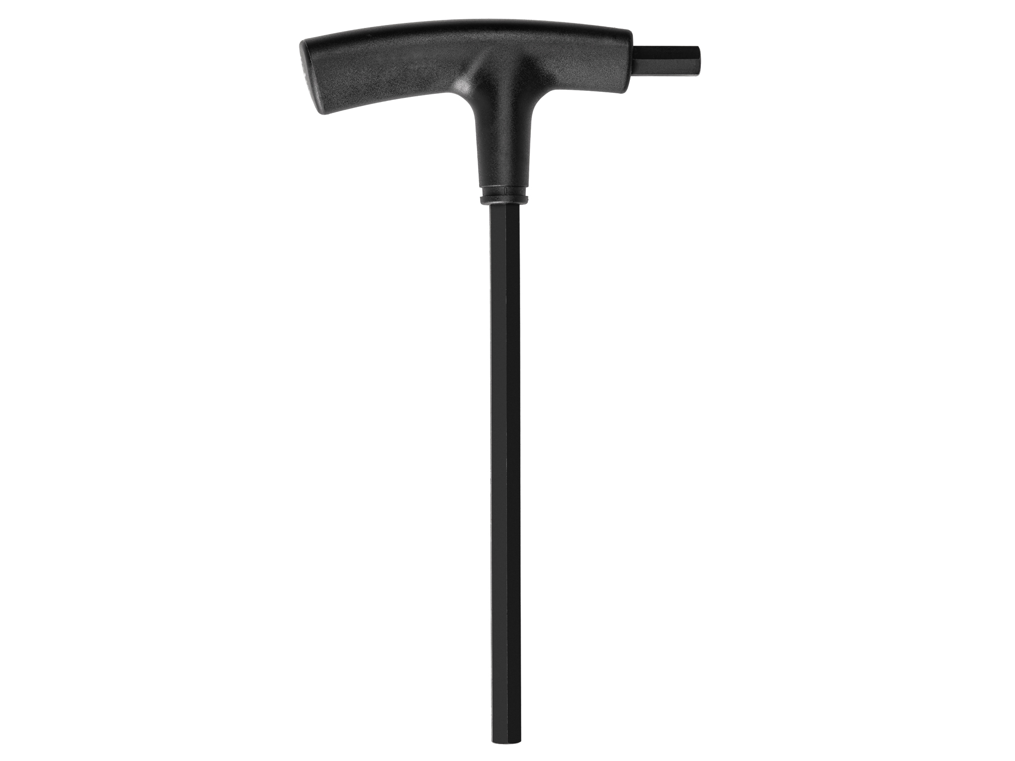 Size: 3/8 inch (SAE) flat end hex T-handle key. Has side drive to break fasteners loose and long arm to spin them out. Large, comfortable molded handle. KTX31375.