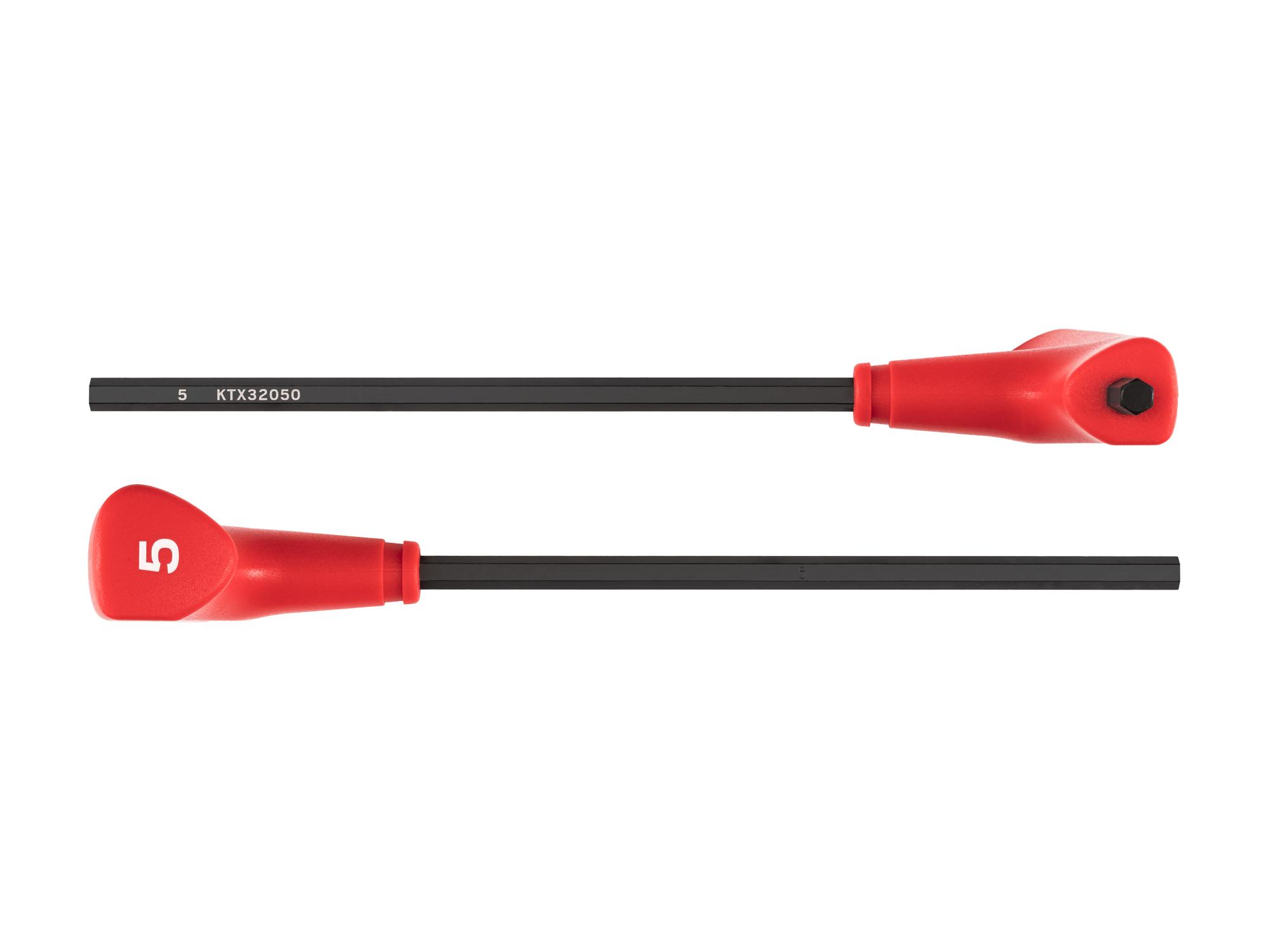 Side view of Tekton t-handle key. Item #KTX32050