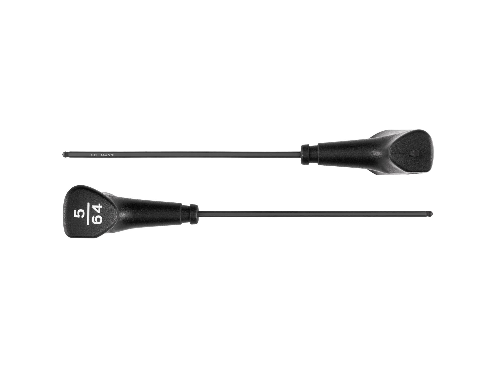 Side view of Tekton t-handle key. Item #KTX37078