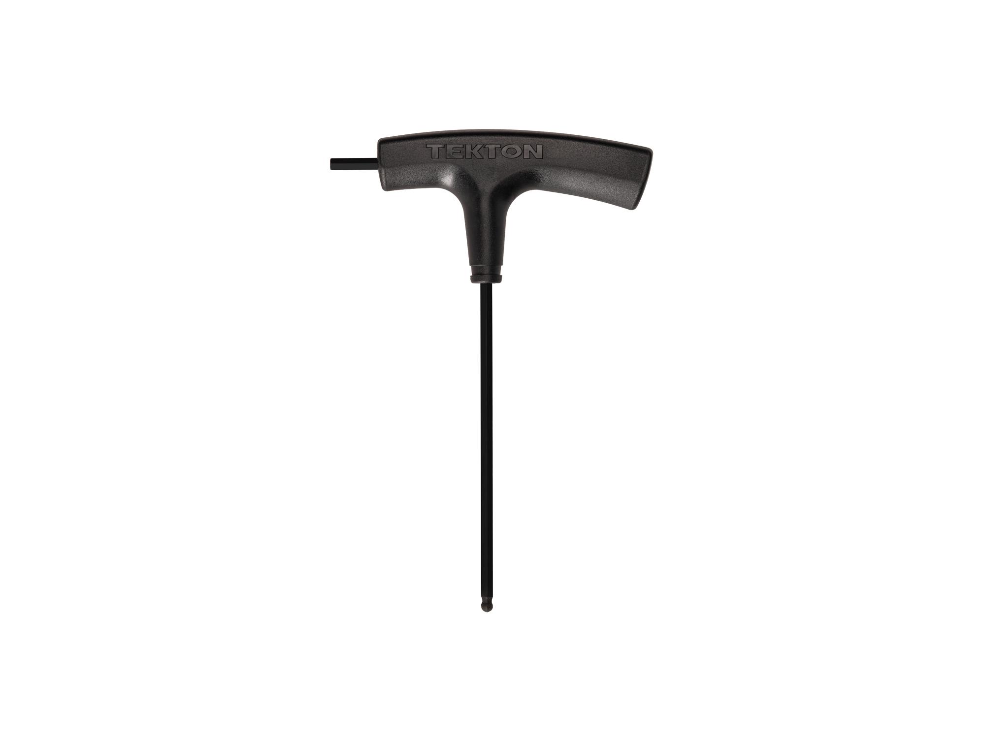Front view of Tekton t-handle key. Item #KTX37156