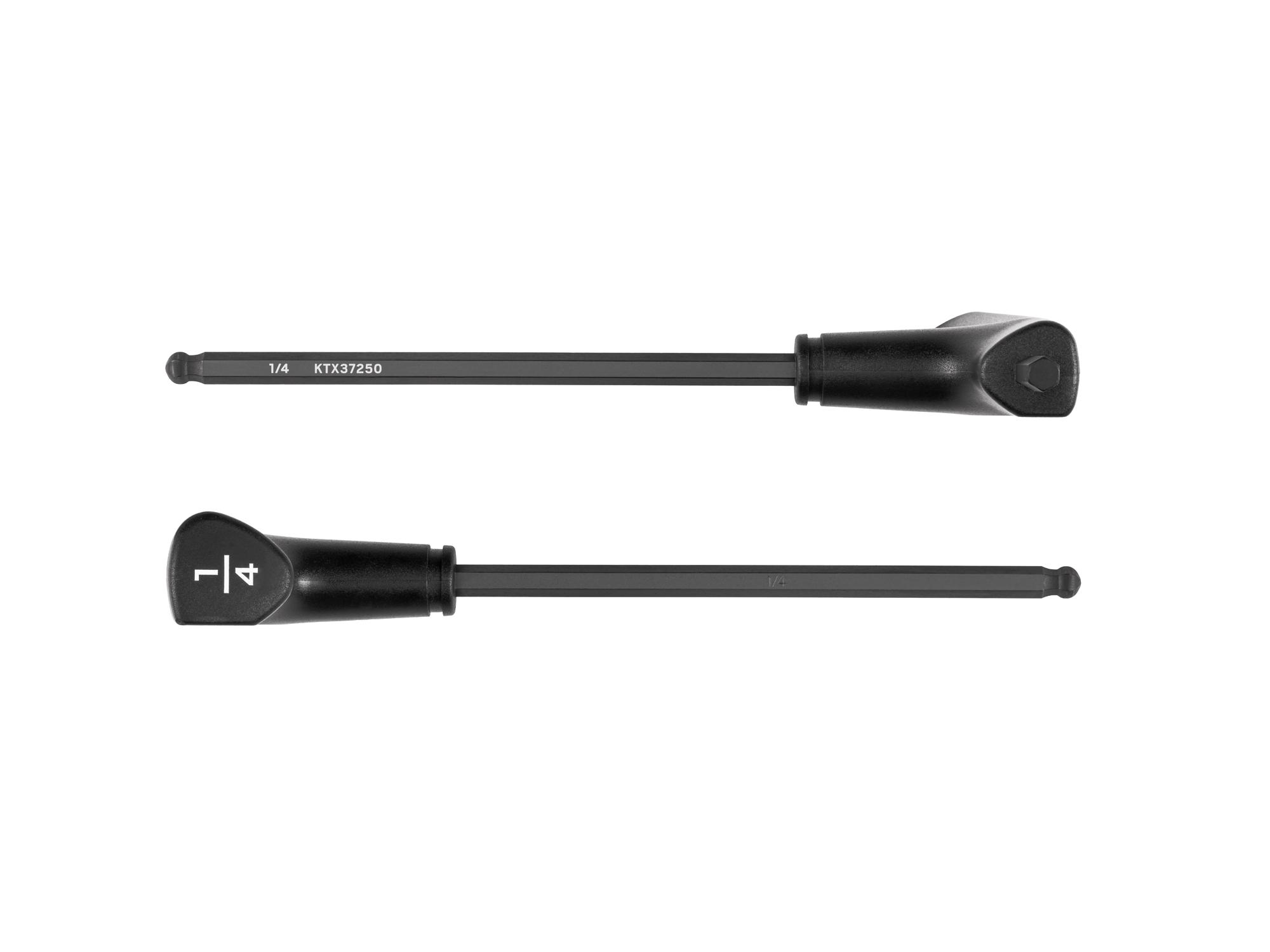 Side view of Tekton t-handle key. Item #KTX37250