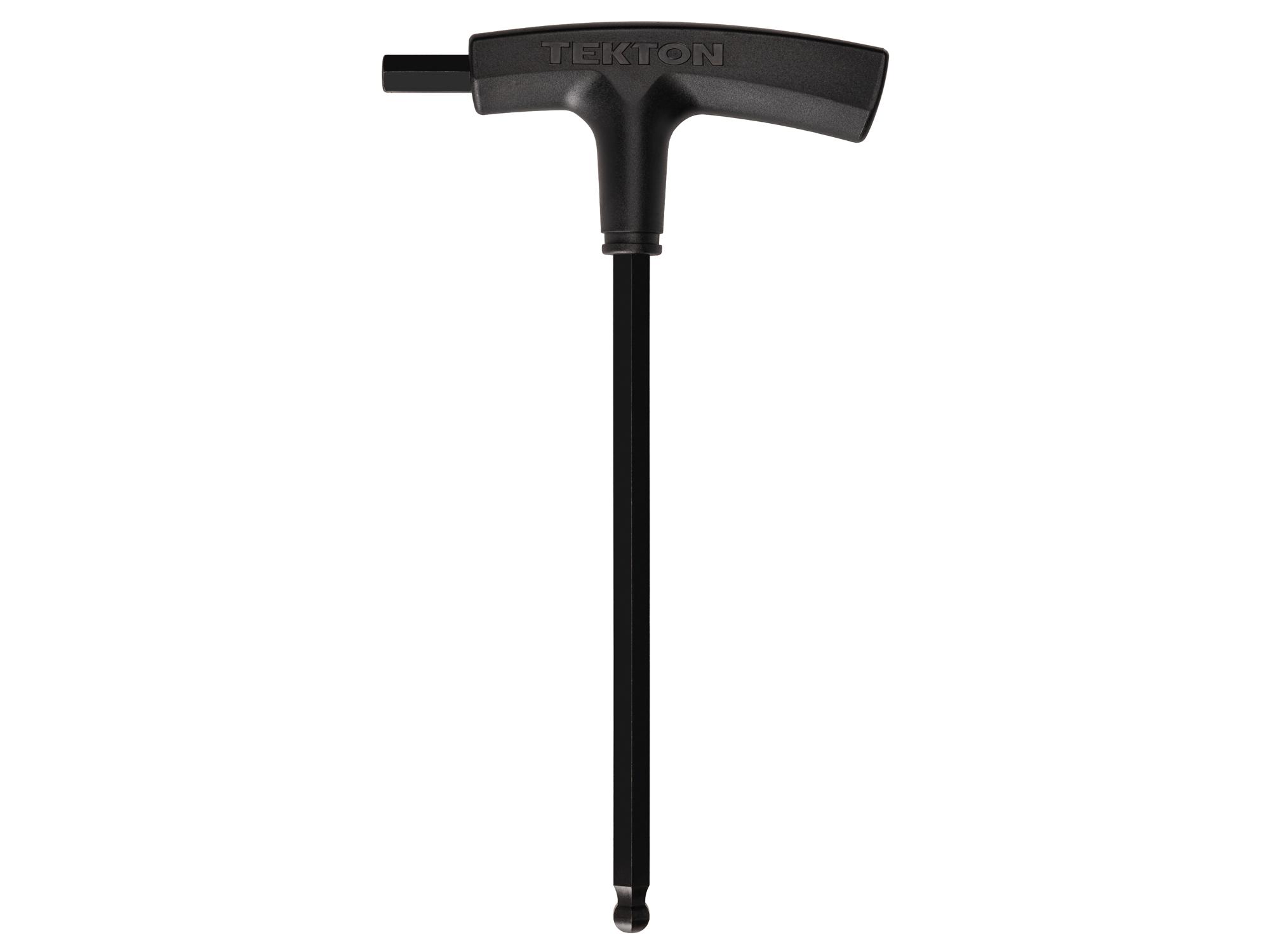 Front view of Tekton t-handle key. Item #KTX37375