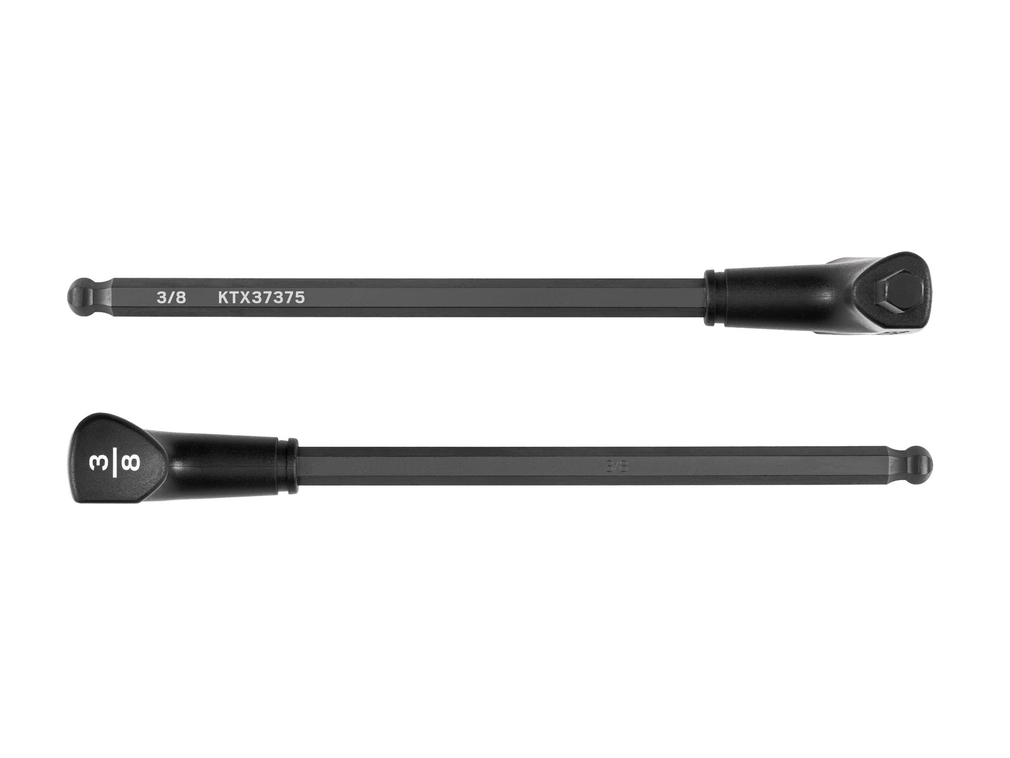 Side view of Tekton t-handle key. Item #KTX37375