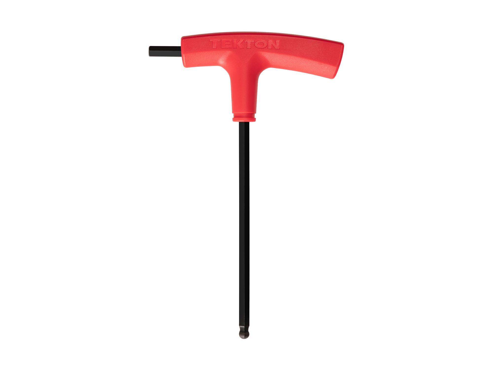 Front view of Tekton t-handle key. Item #KTX38070