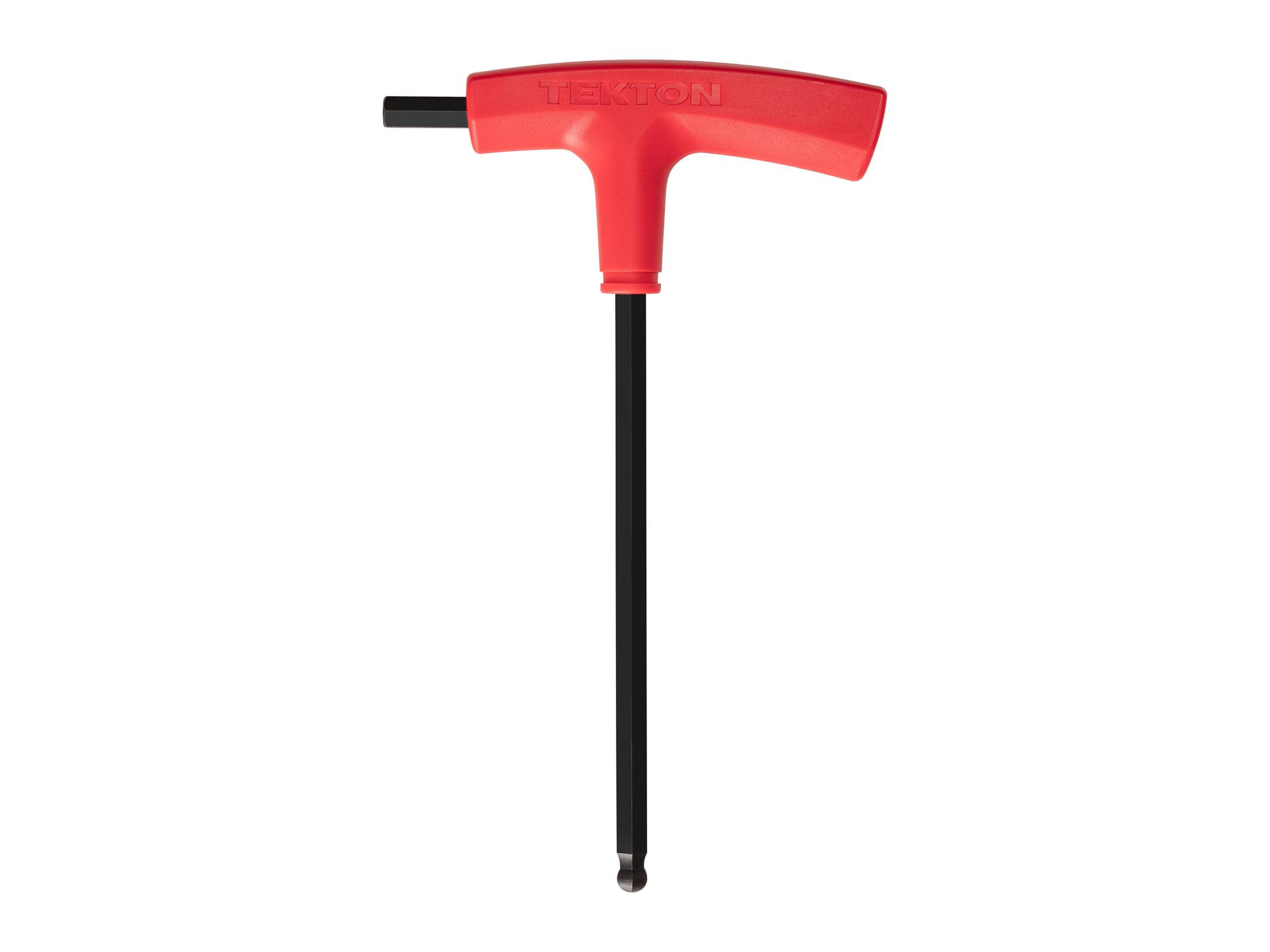 Front view of Tekton t-handle key. Item #KTX38080