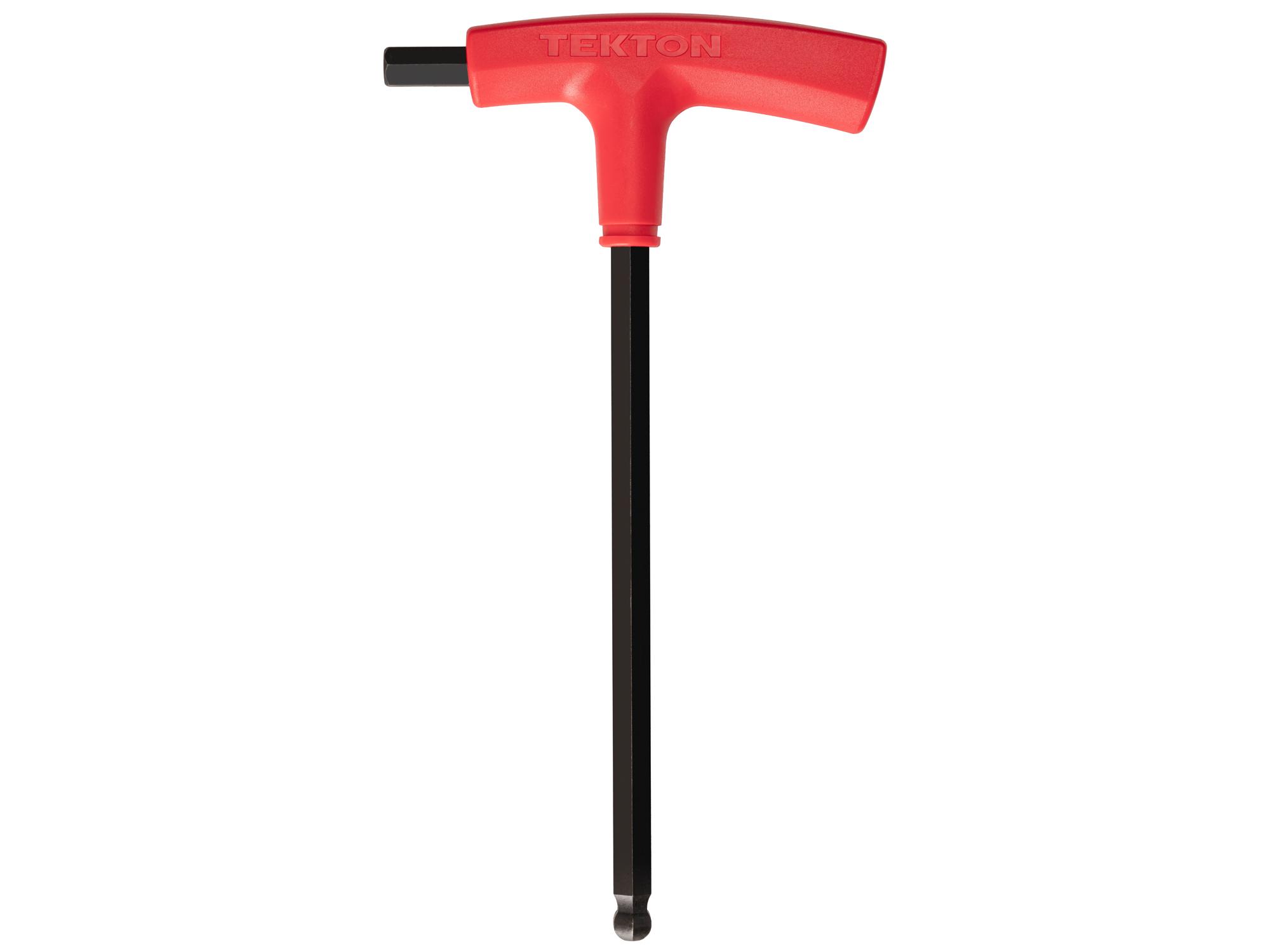Front view of Tekton t-handle key. Item #KTX38100