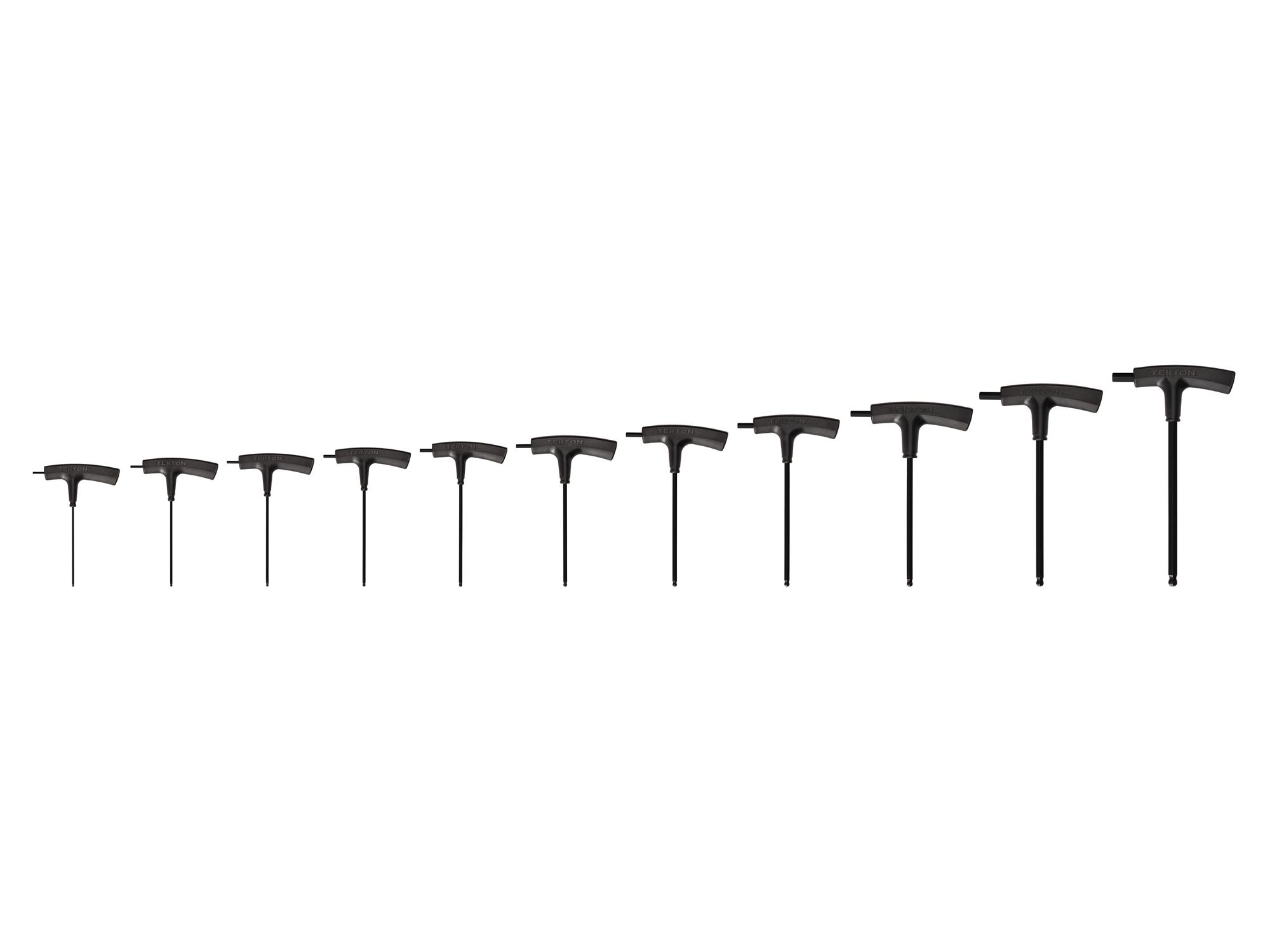 Ball End Hex T-Handle Key Set (11-Piece)