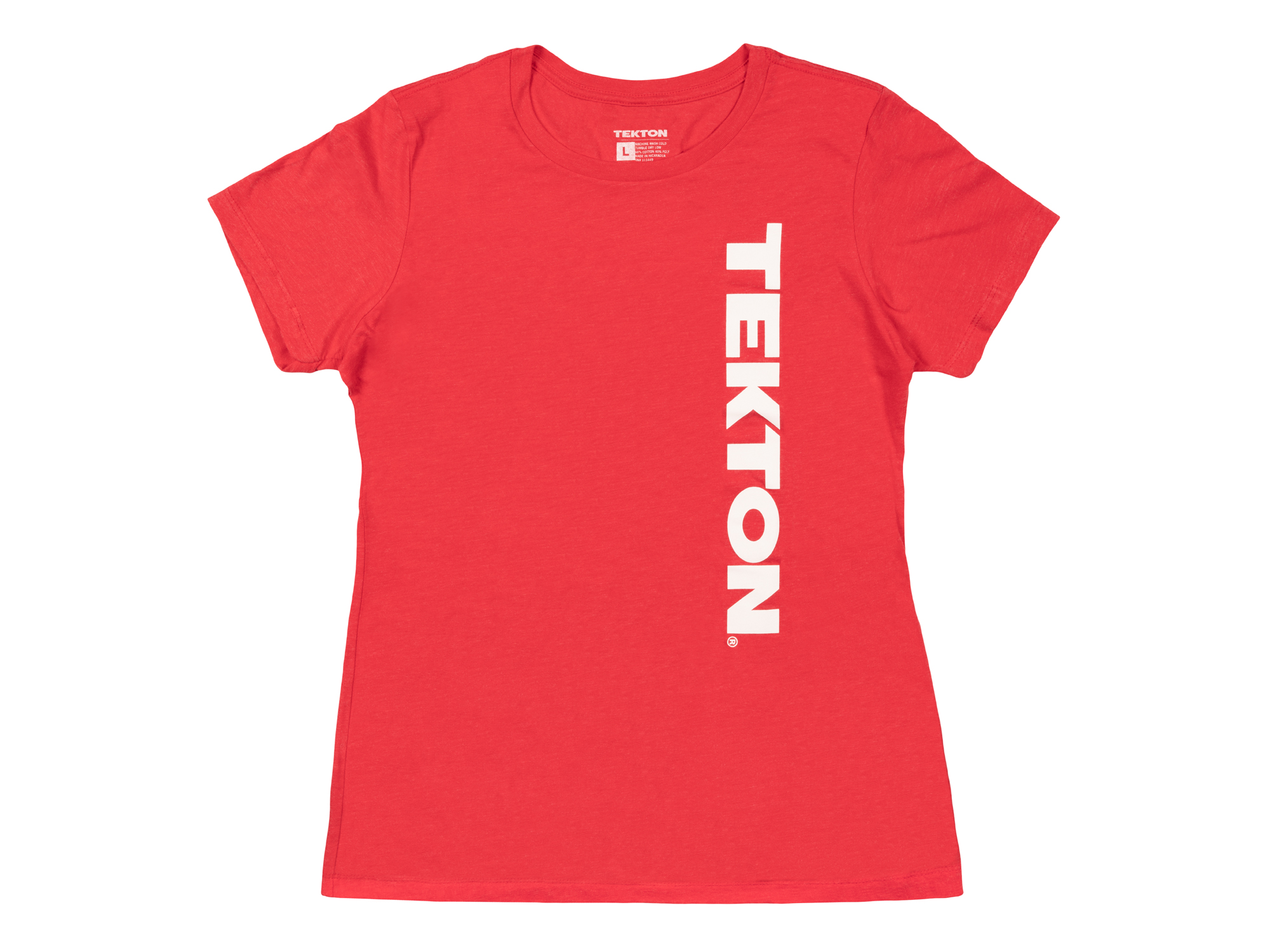 TEKTON Tekton Women's T-Shirt, Red (L)