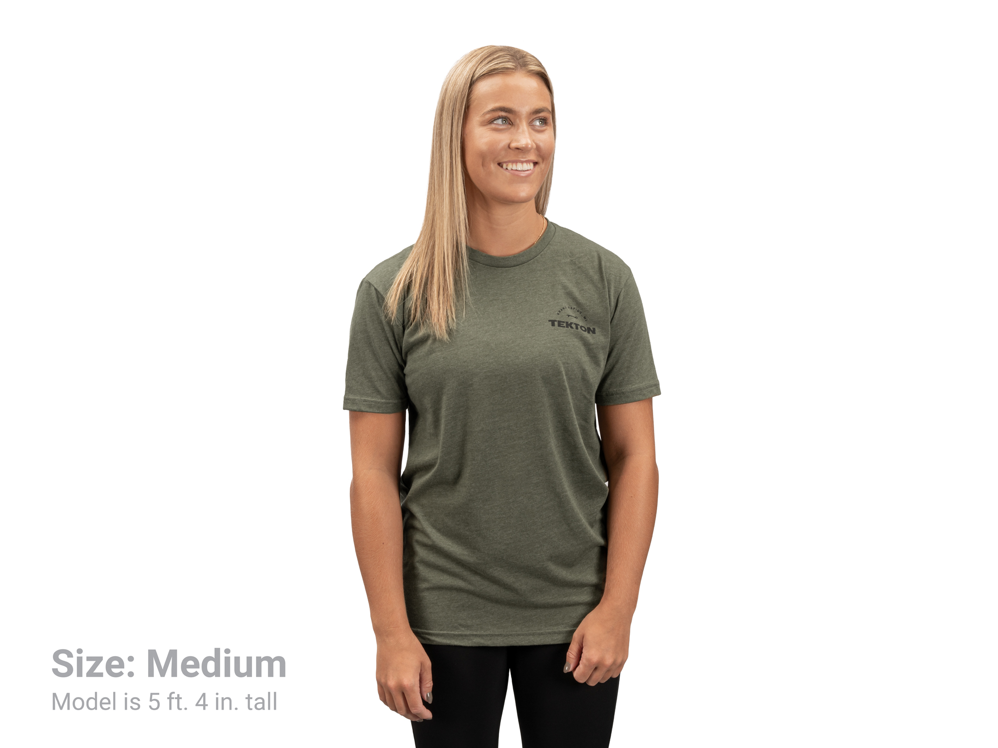 The Tekton unisex t-shirt is made from 60% cotton and 40% polyester, with an easy tear away tag at the back of the neck for a smooth, scratchless collar. APG32036.