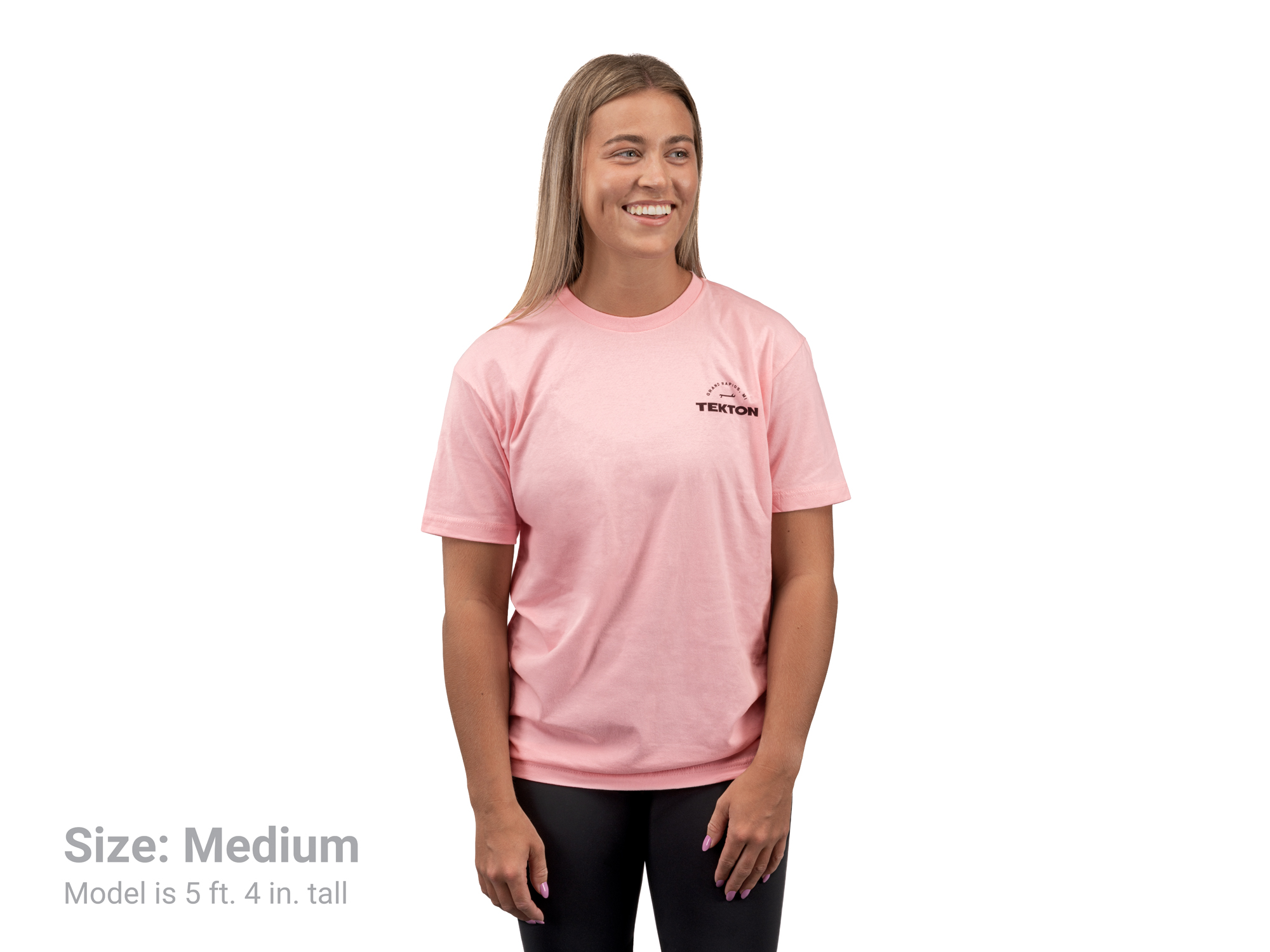 The Tekton unisex t-shirt is made from 100% cotton with an easy tear-away tag at the back of the neck for a smooth, scratchless collar. APG32042.