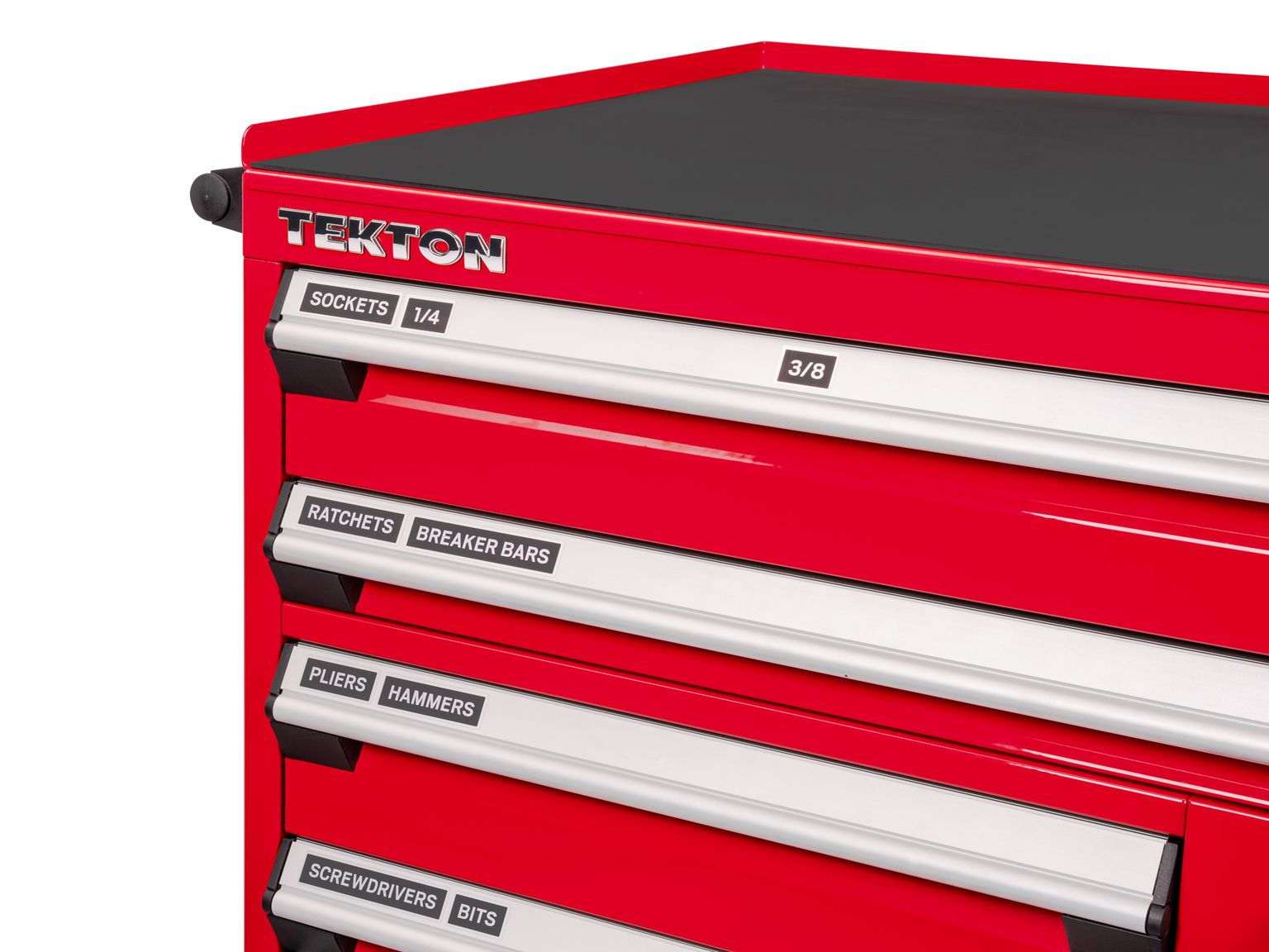 TEKTON Tool Cabinet Drawer Label Sheet, Other Categories, Matte Black (7.8 x 9.2 in.)