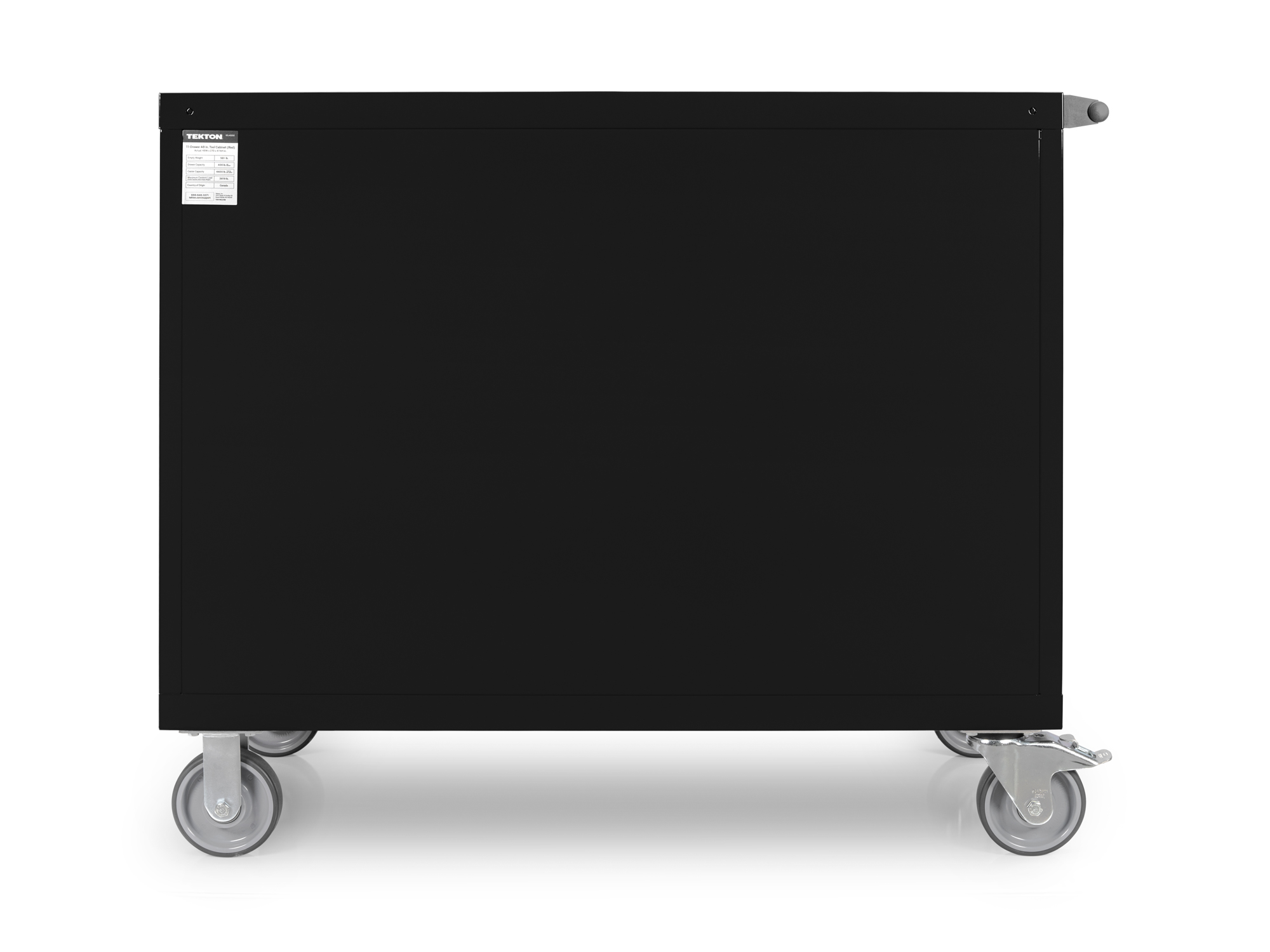 11-Drawer 40/60 Split Bank Tool Cabinet, Black (48 W x 27 D