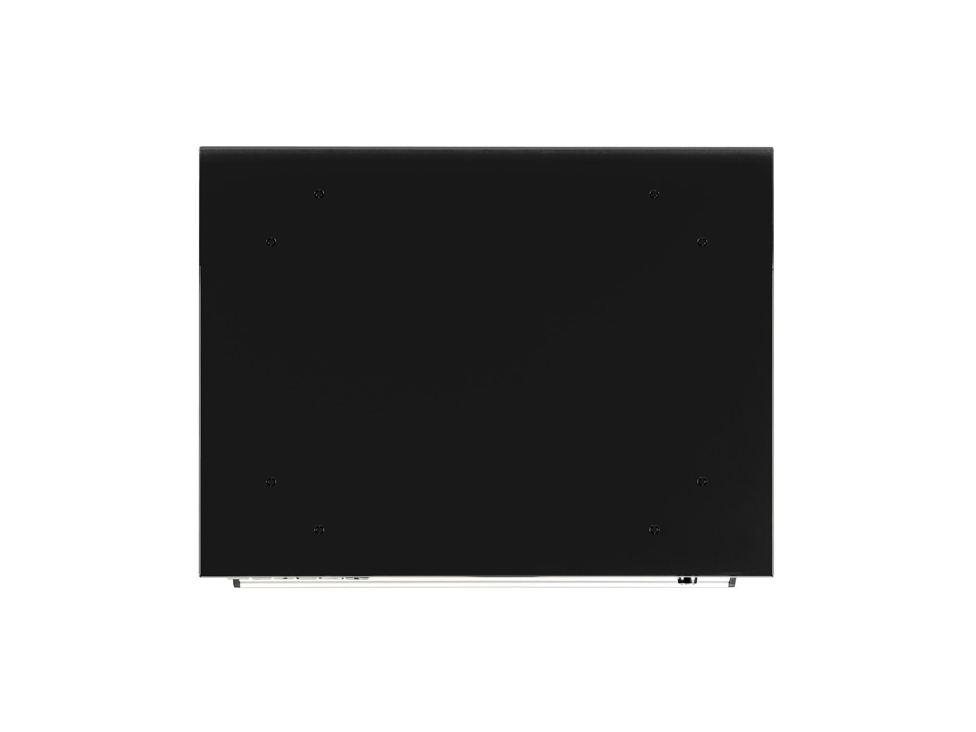 Side view of black Tekton tool cabinet. Item #OCU10101