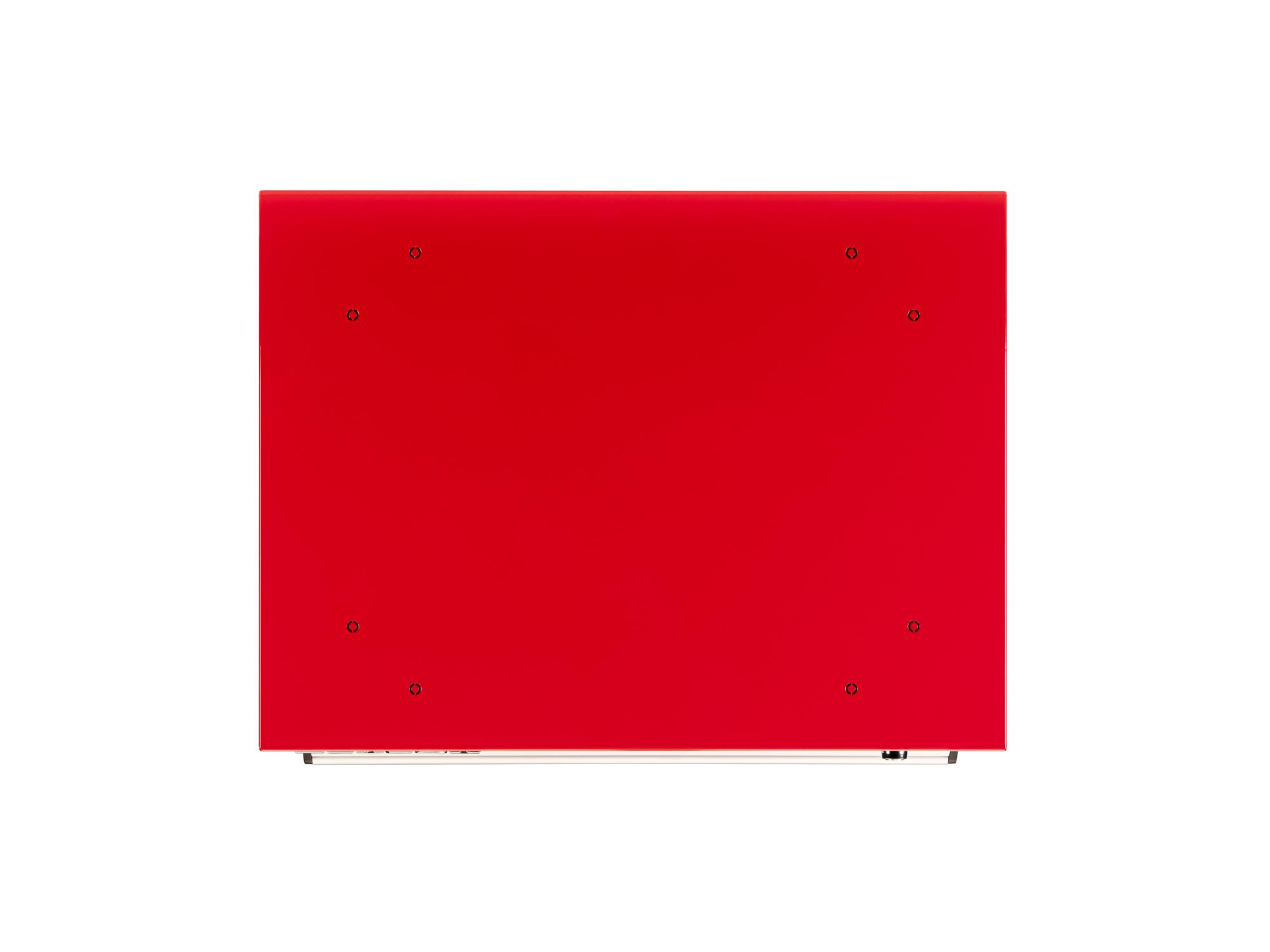Top view of red Tekton tool cabinet. Item #OCU10201