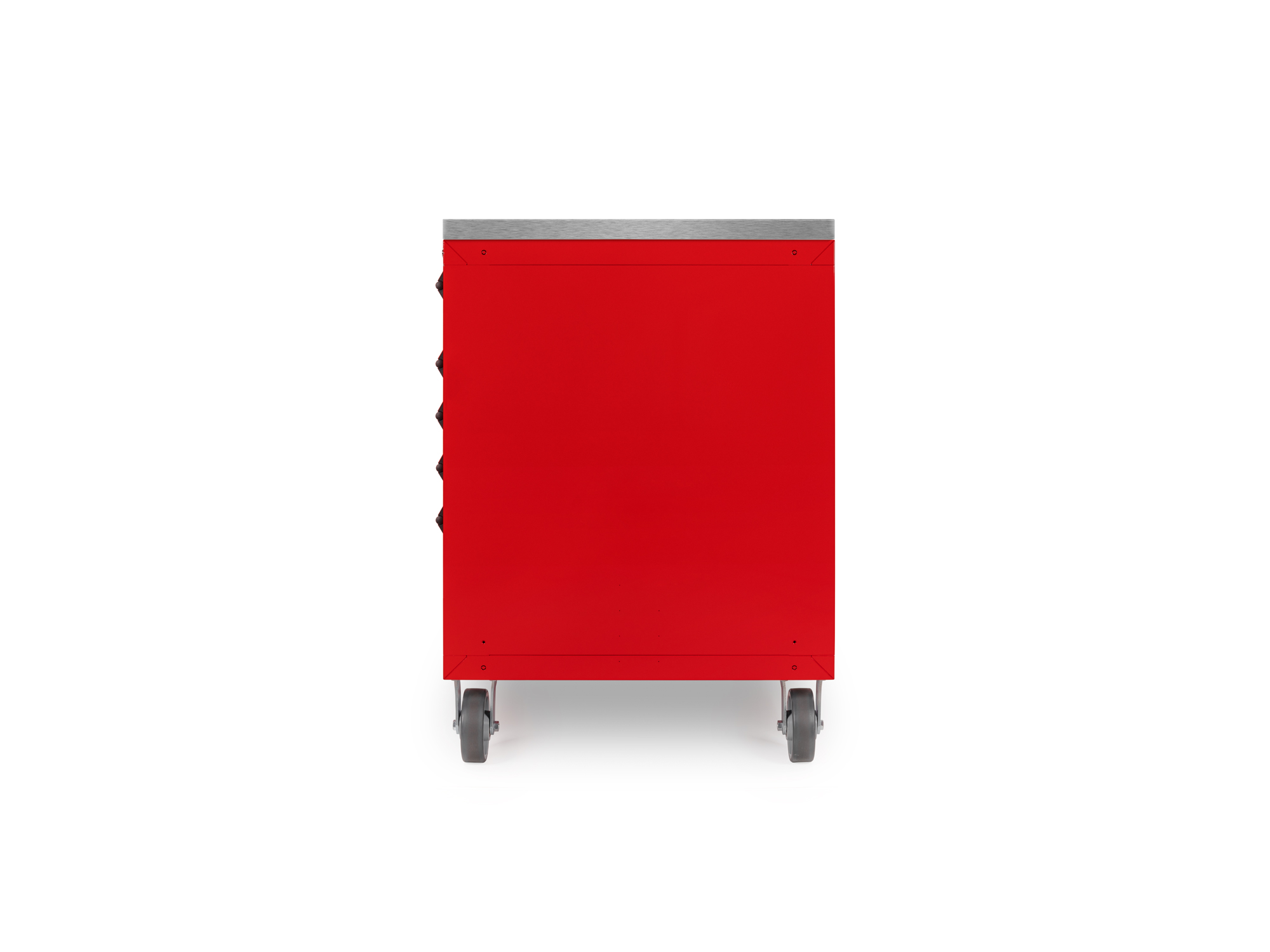 Red 16-Drawer Split Bank Cabinet (84 W x 30 D x 43.2 H in.) | TEKTON