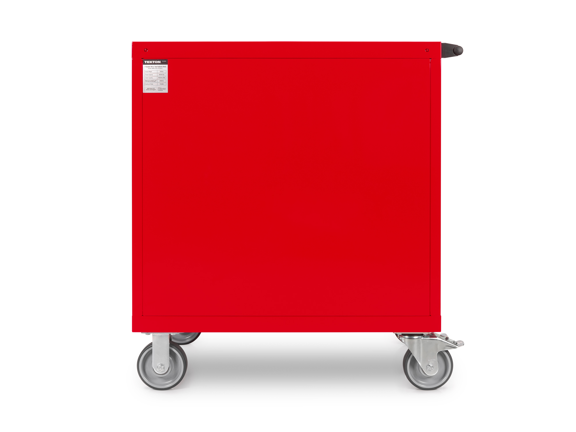 TEKTON 7-Drawer Tool Cabinet, Red (36 W x 27 D x 41.5 H in.)