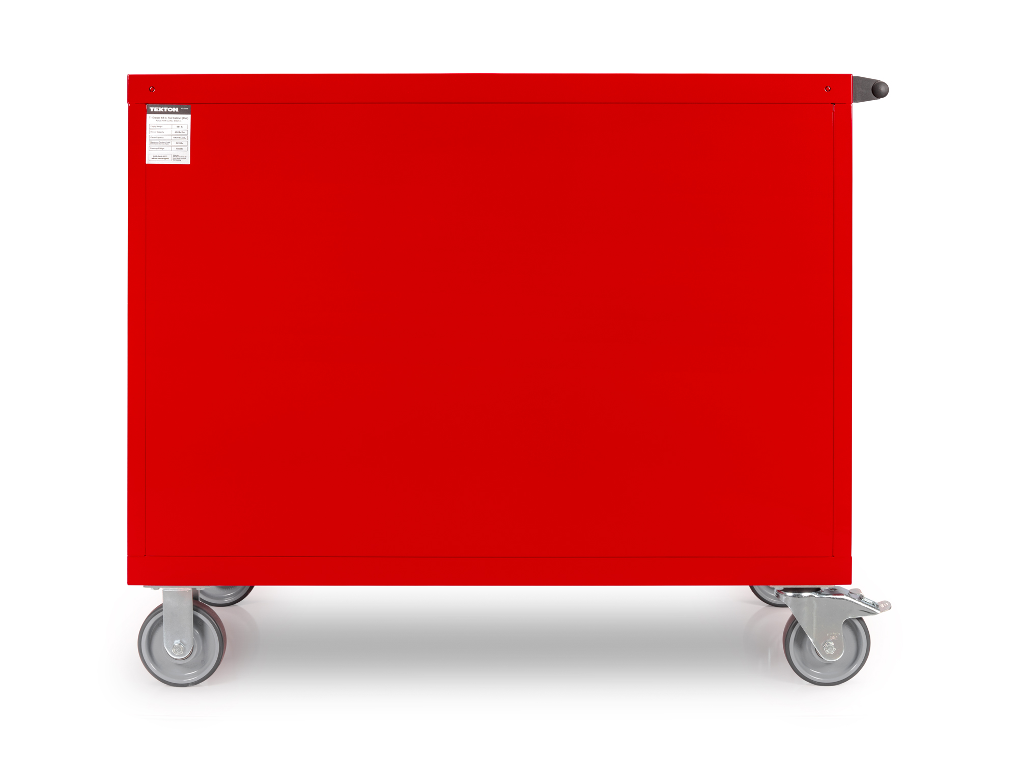 Red 11-Drawer 40/60 Split Bank Tool Cabinet (48 W x 27 D in.) | TEKTON