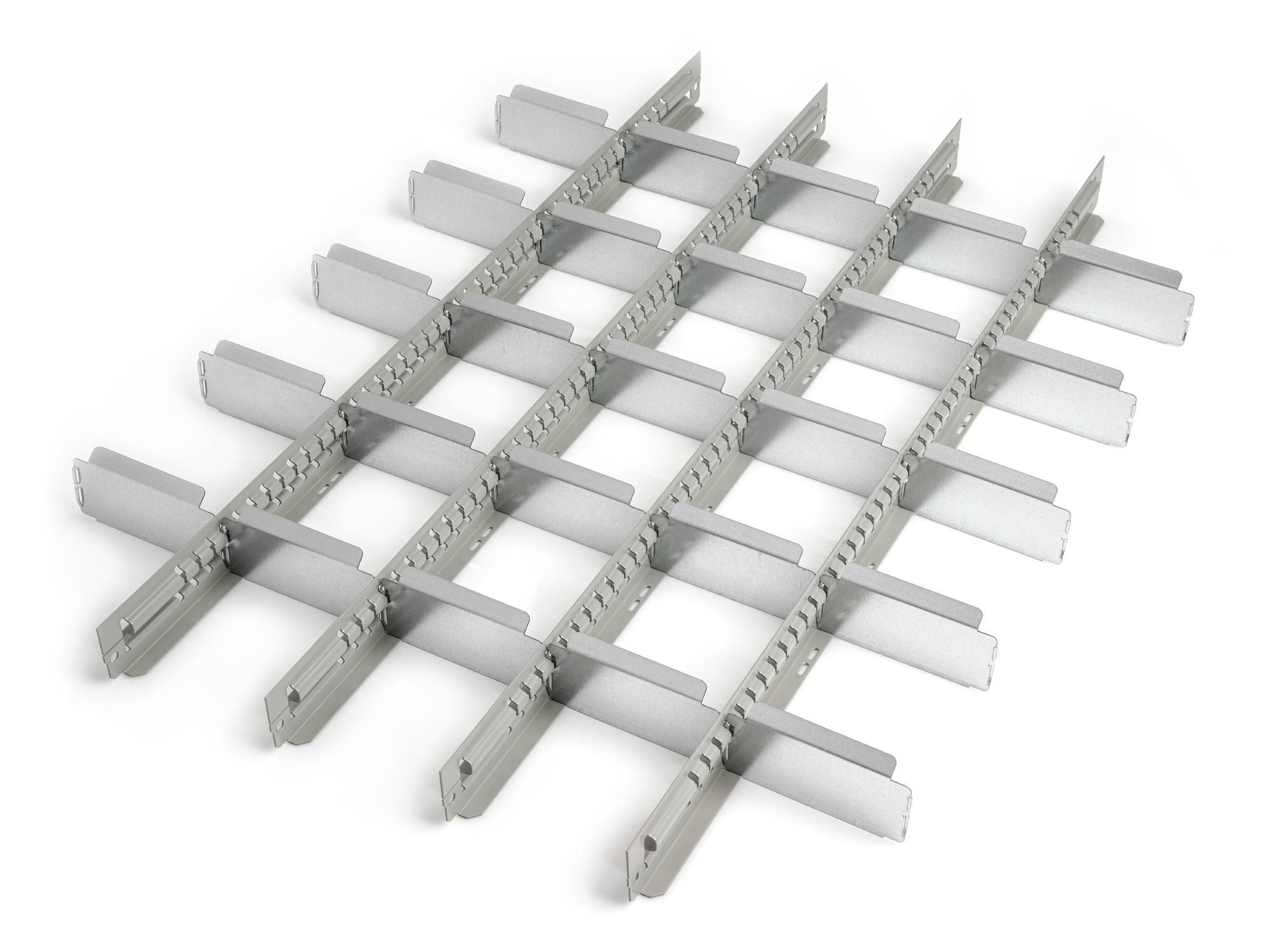 Partition and Subdivider Set for 2.9 Inch Drawer (fits 30 D in. Tool Cabinets)
