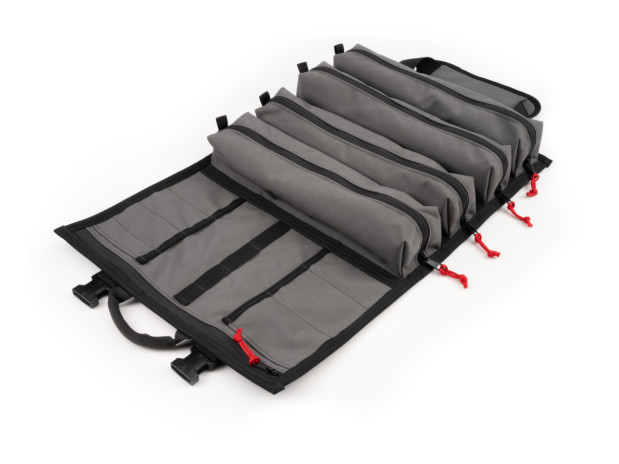 Tekton MTR4 Tool Roll, Tactical Gray/Red (Prototype)
