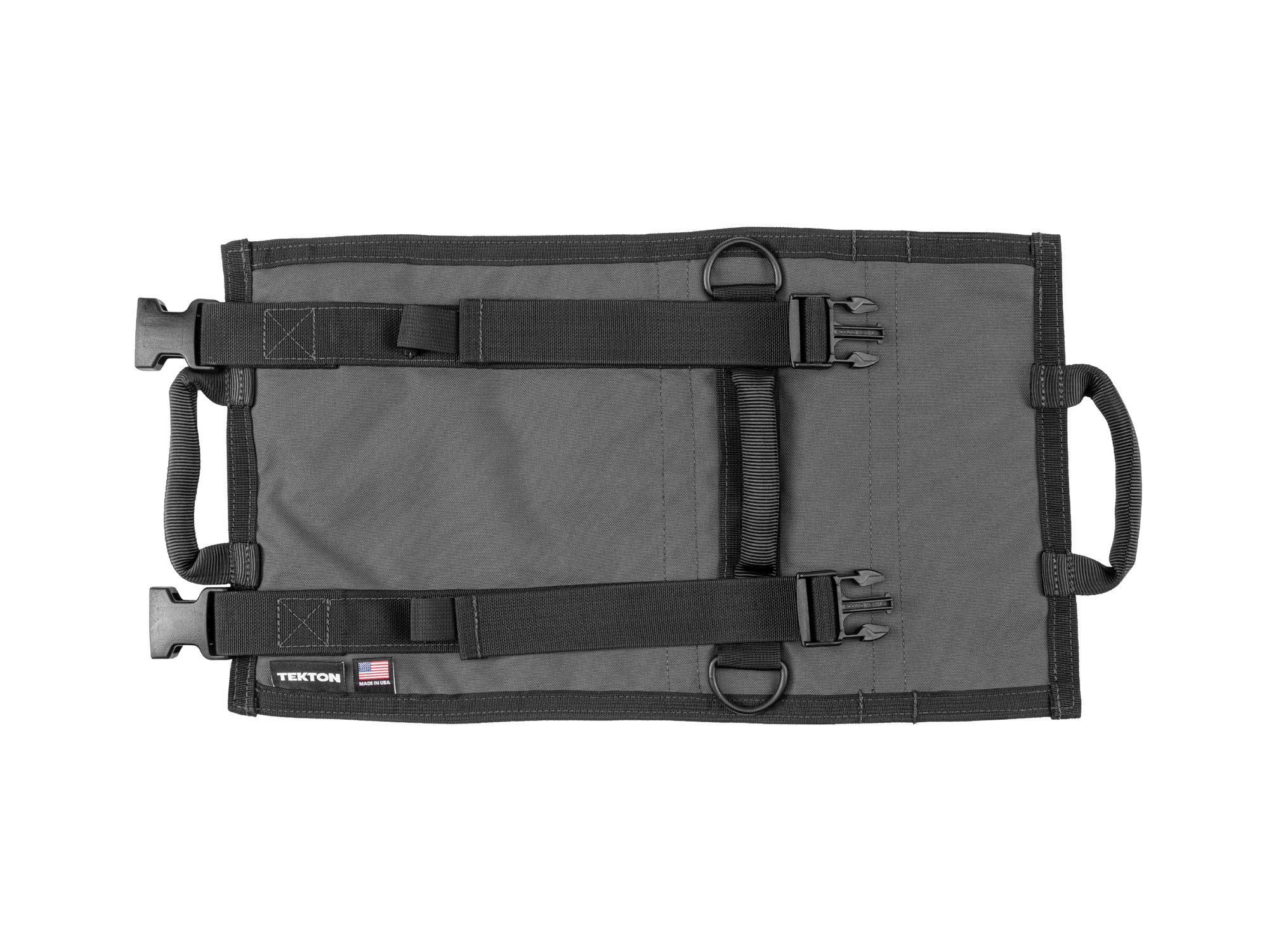 MTR2 Mini Tool Roll (Tactical Gray/Red) | TEKTON | Made in USA