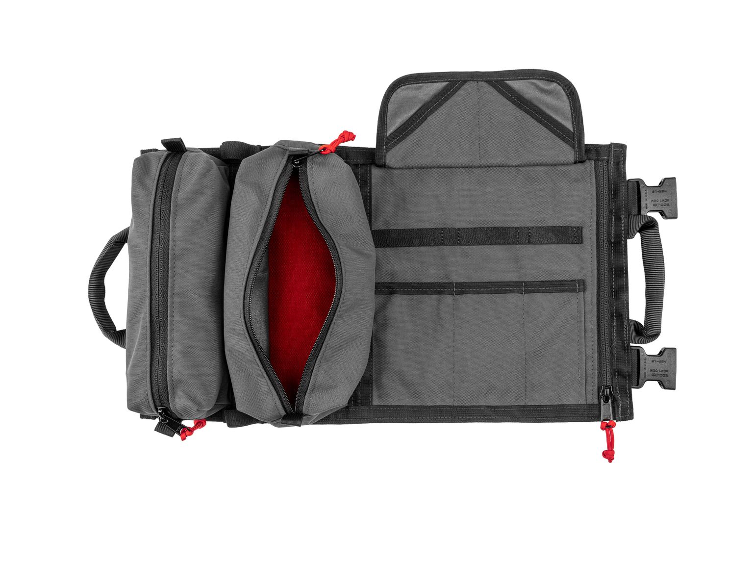 Example shown of Tekton tactical-gray-redtool pouch. Item #OTR00001
