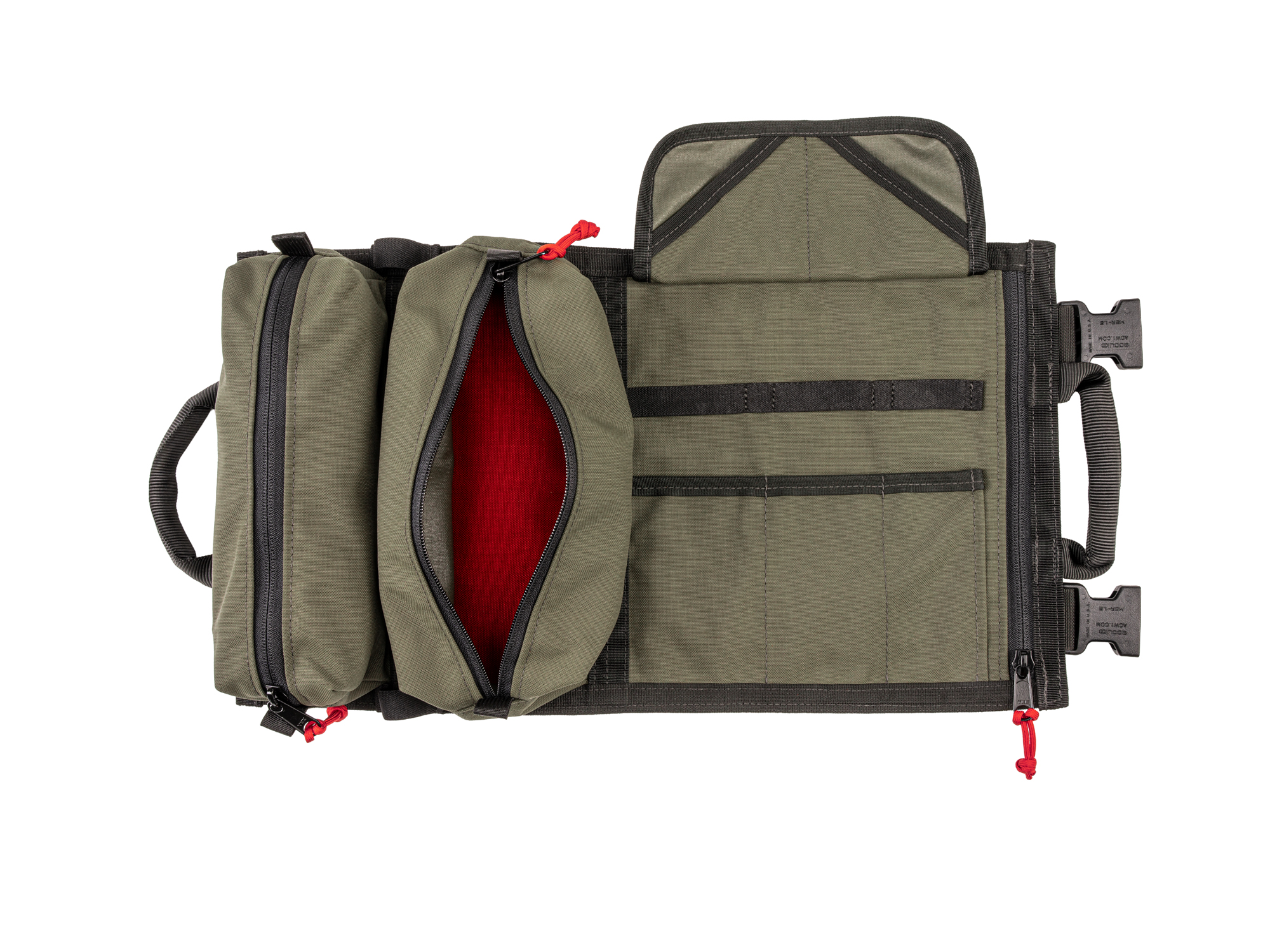 トップス BRIEFING TACTICAL TOOL BEST MTR2 Mini Tool Roll (Green/Red) | TEKTON | Made in USA