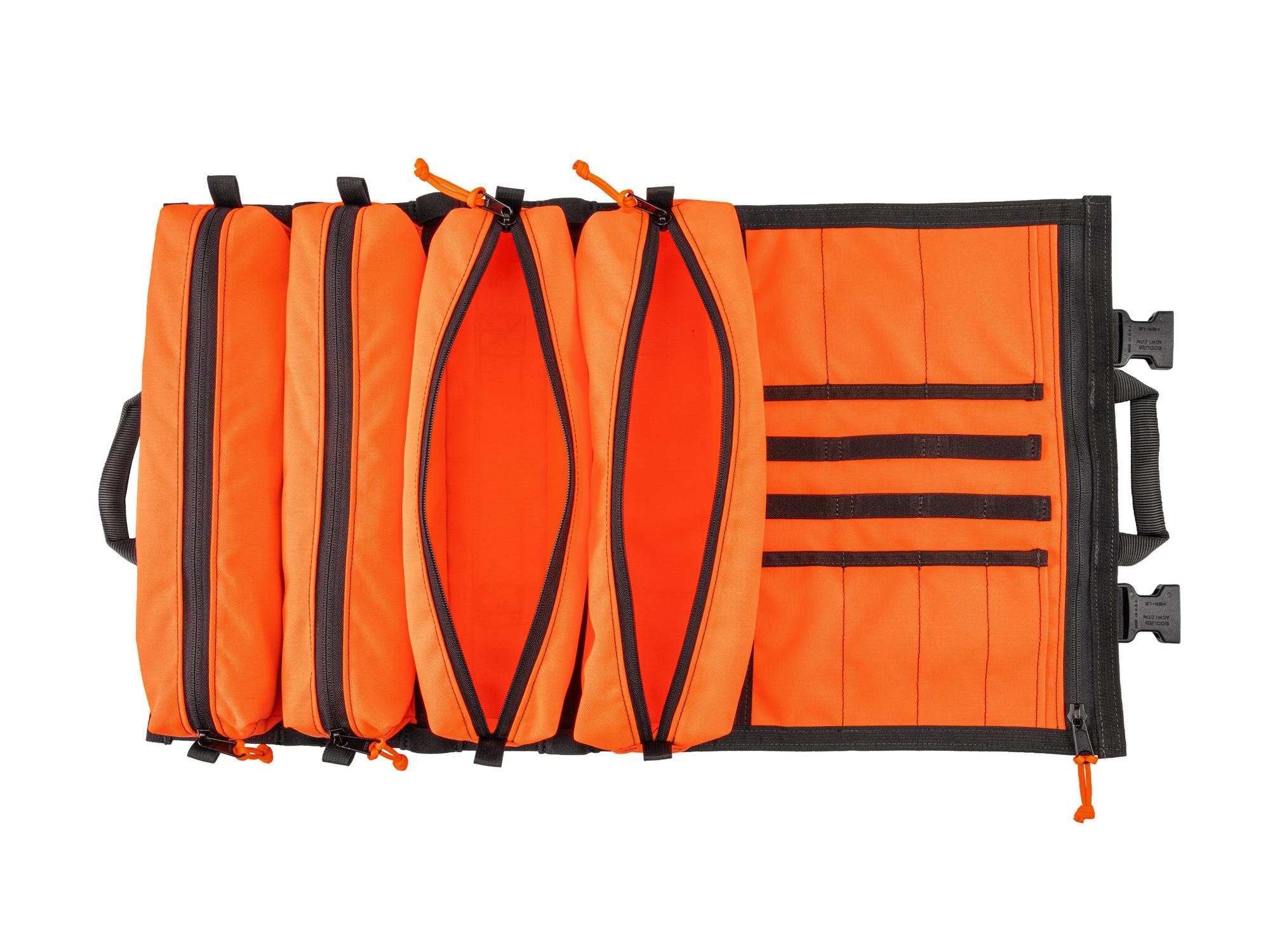Example shown of Tekton high-vis-orange rolltool roll. Item #OTR00009