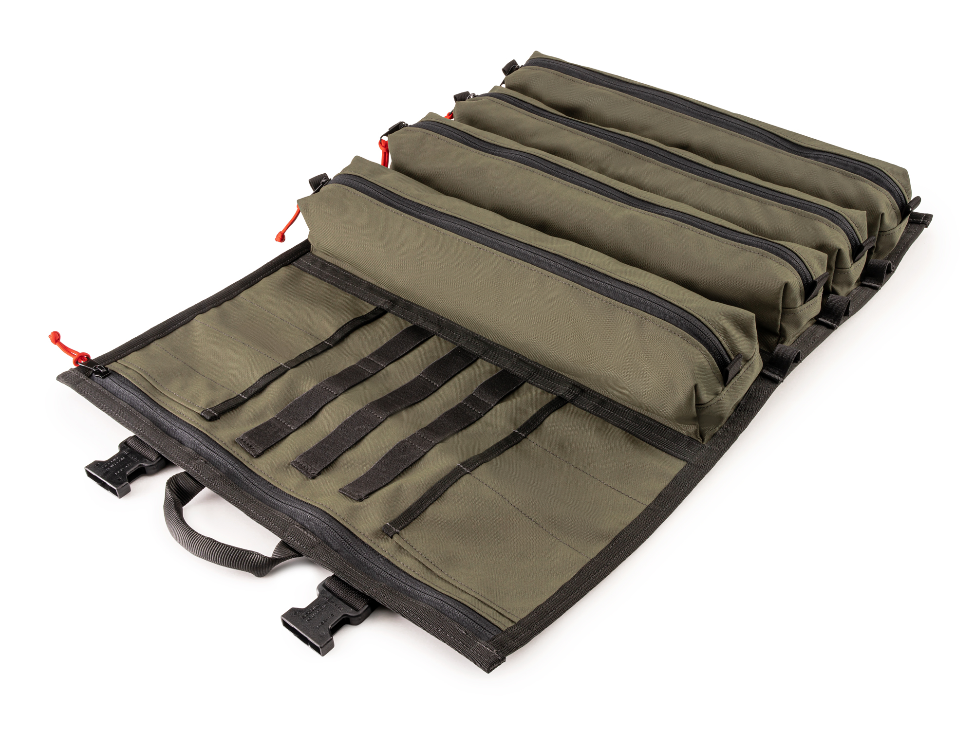MTR4 XL Tool Roll (Ranger Green/Red) | TEKTON | Made in USA