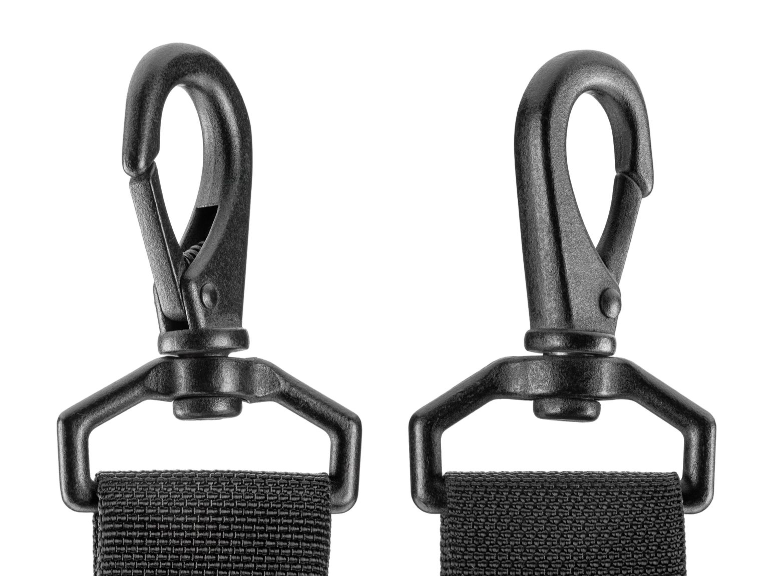 Closeup view of black Tekton tool pouch. Item #OTR00013