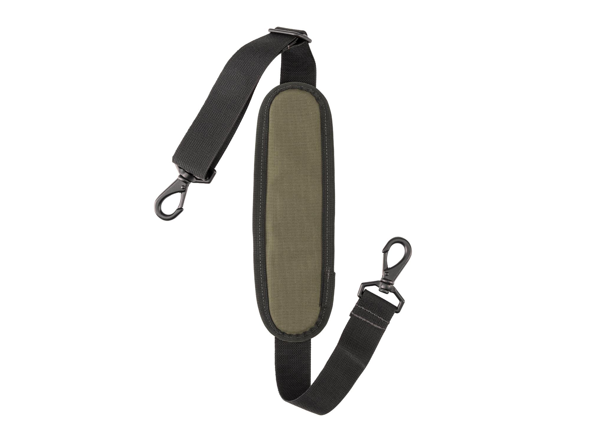 Back view of ranger-green Tekton roll tool roll. Item #OTR00015