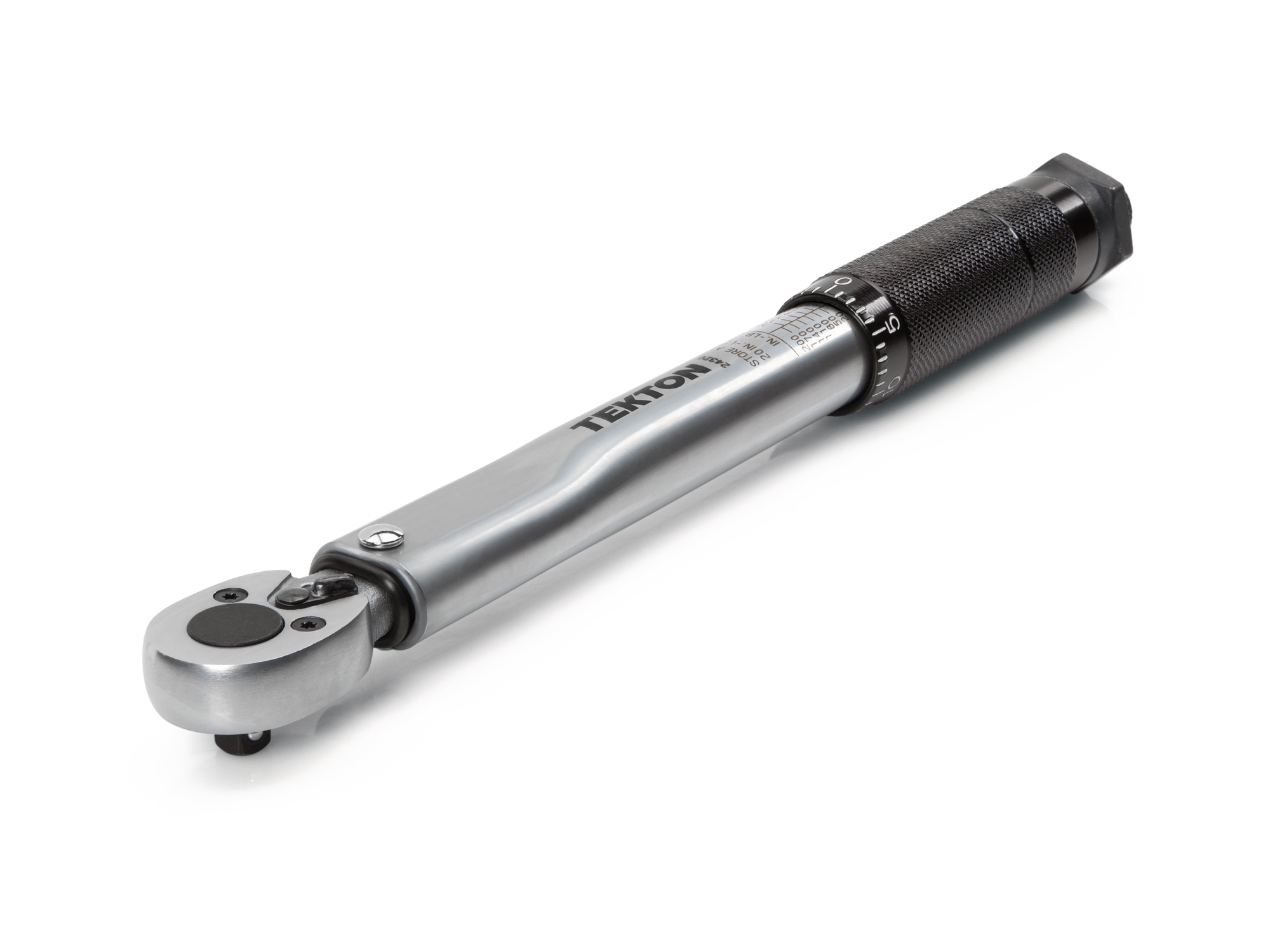 TEKTON 1/4 Inch Drive Micrometer Torque Wrench (20-200 in-lb)