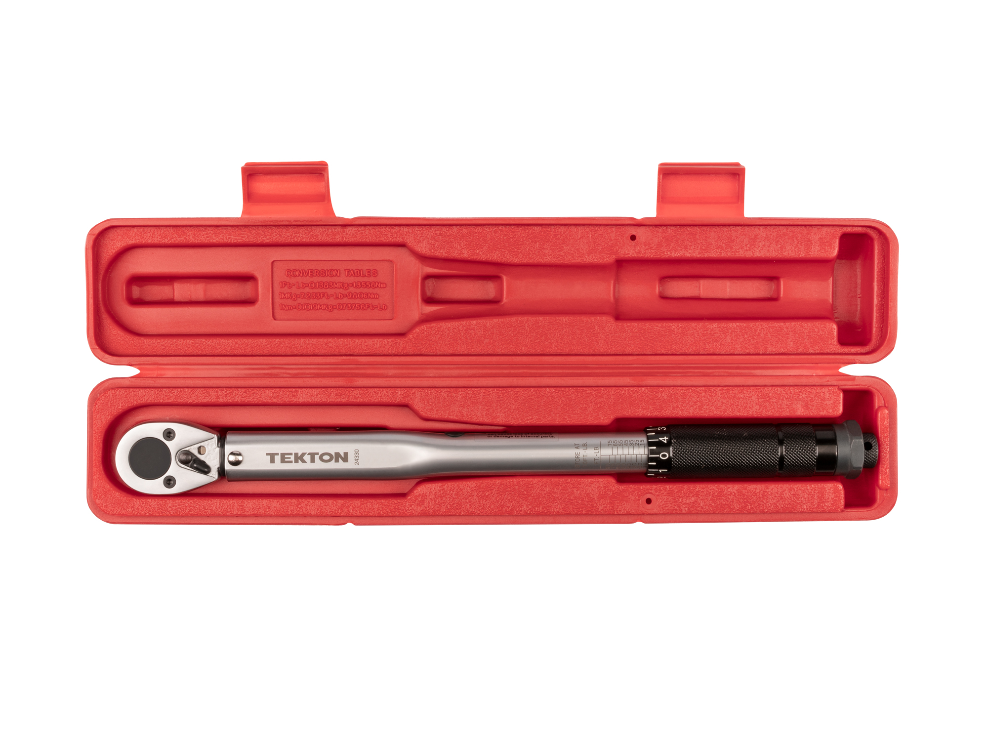 Front view of   torque wrench