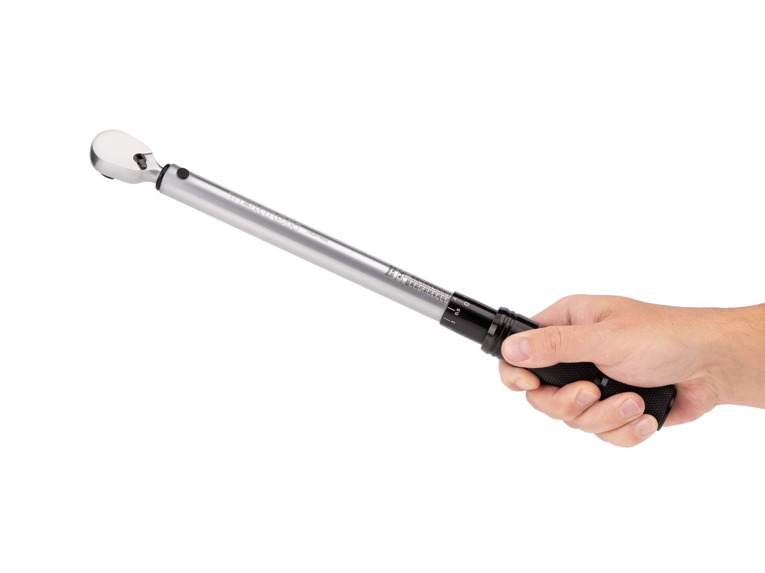 TEKTON 3/8 Inch Drive Dual-Direction Micrometer Torque Wrench (10 - 100 ft-lb)