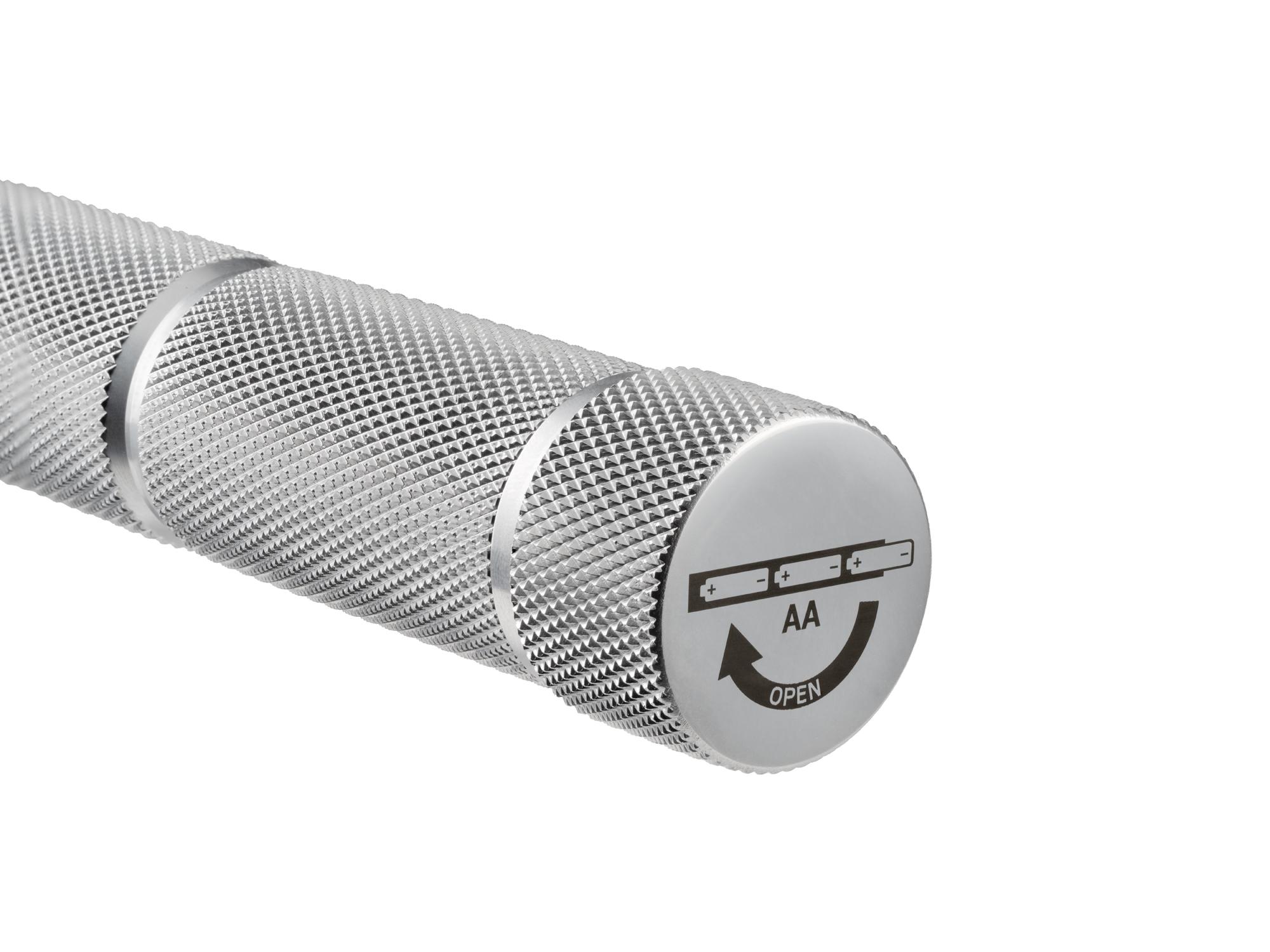 Closeup view of Tekton case electronic torque wrench. Item #TRQ81122