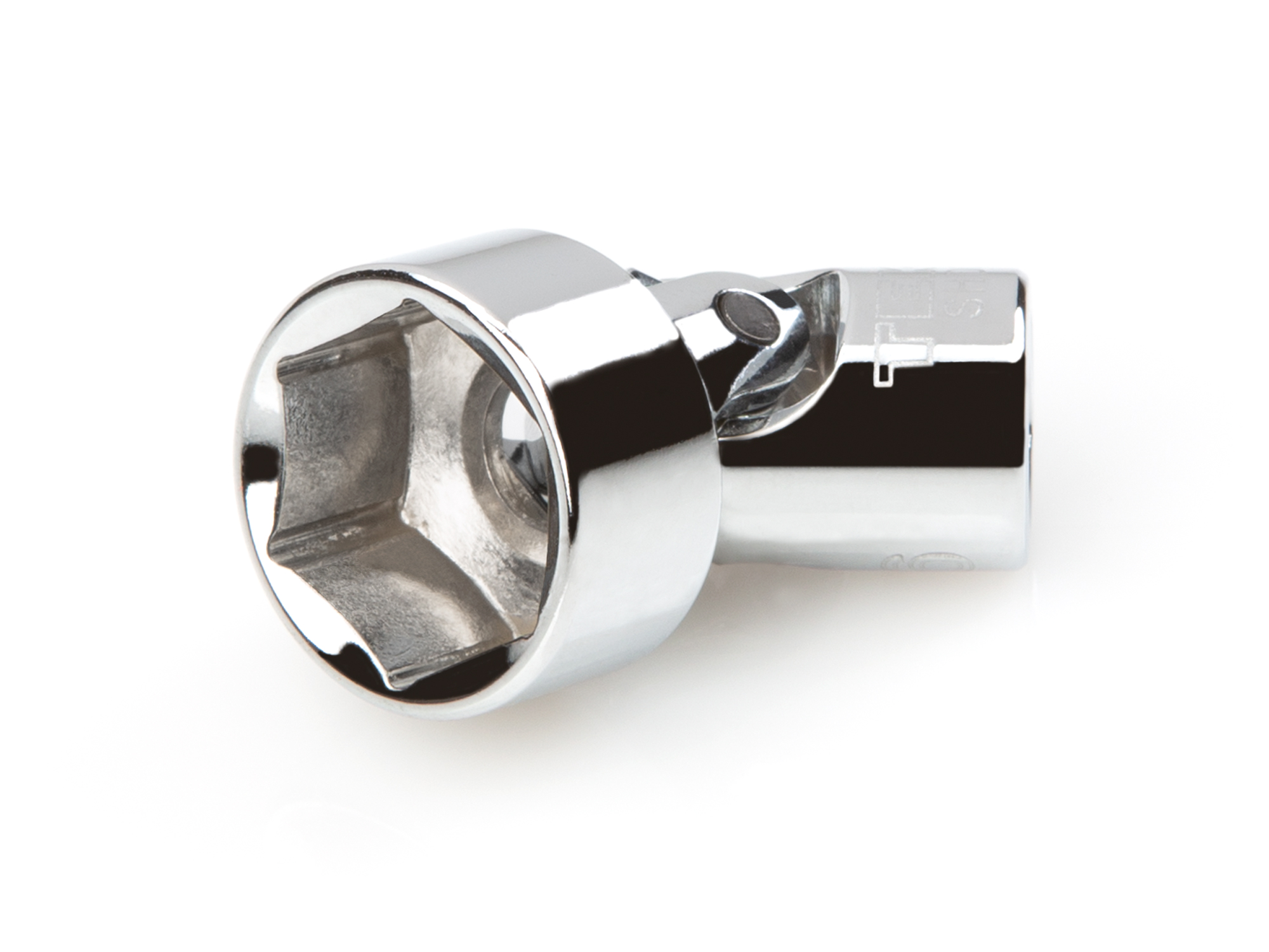 Socket Opening 1/4 Inch Drive x 9/16 Inch Shallow 6-Point U-Joint Socket | TEKTON